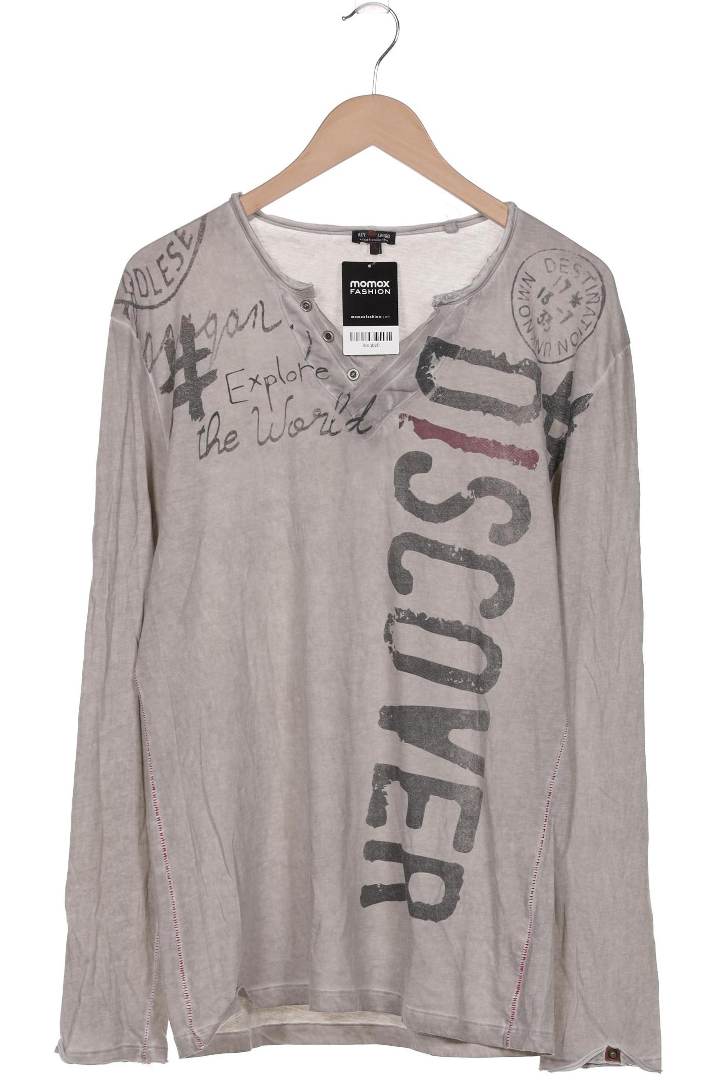 

Key Largo Herren Langarmshirt, grau, Gr. 54