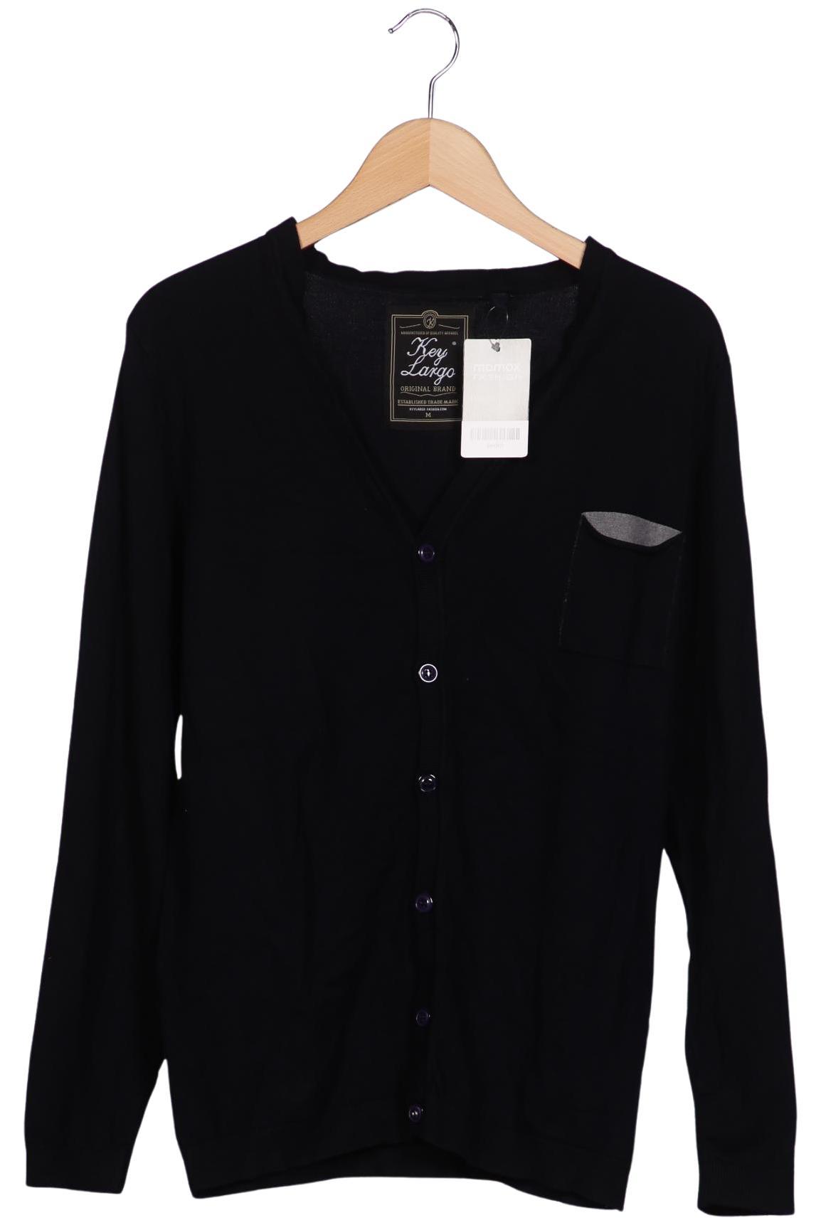 

Key Largo Herren Strickjacke, schwarz, Gr. 48