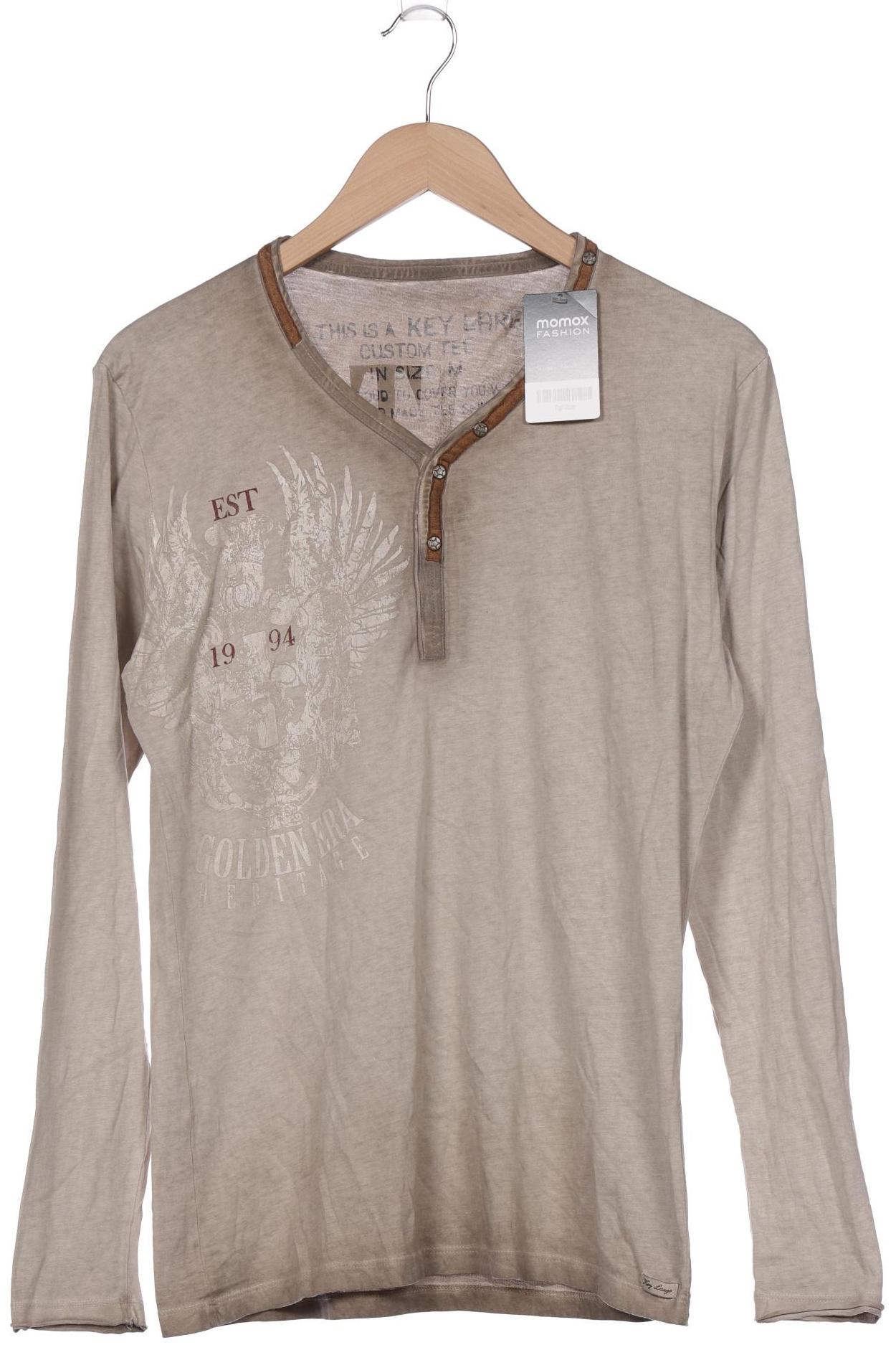 

Key Largo Herren Langarmshirt, beige, Gr. 48