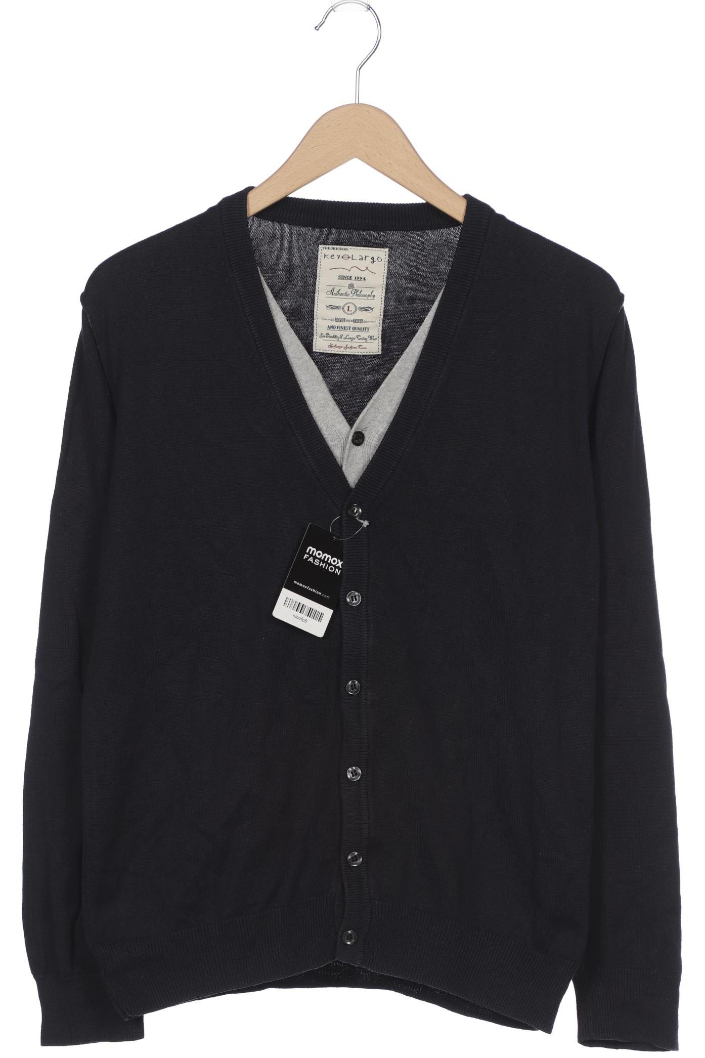 

Key Largo Herren Strickjacke, marineblau, Gr. 52