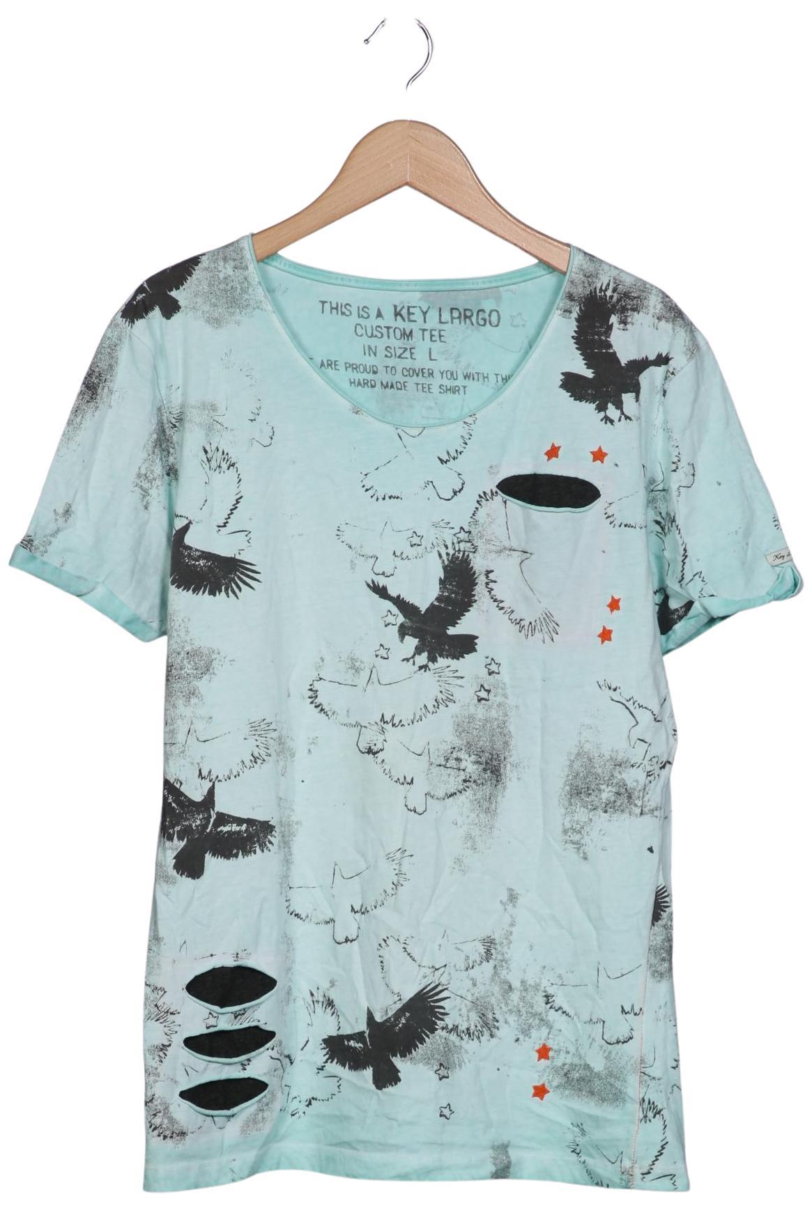 Thumbnail - Key Largo Herren T-Shirt, hellblau, Gr. 52