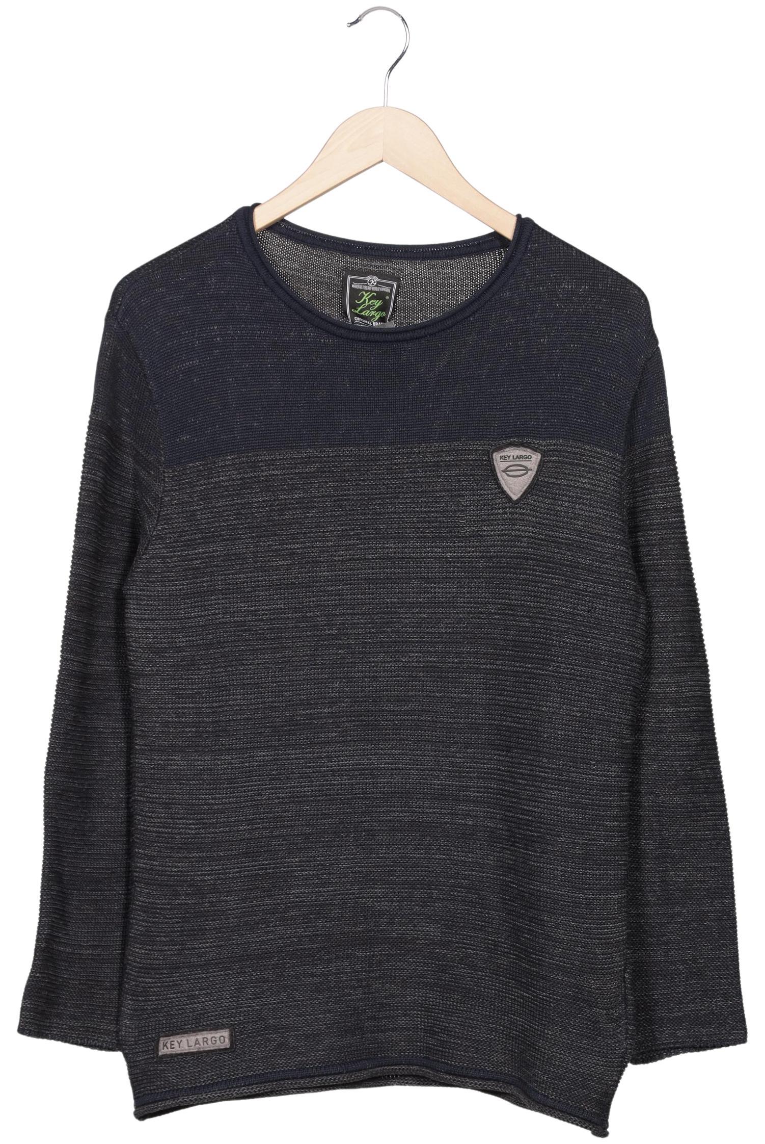 Thumbnail - Key Largo Herren Pullover, marineblau, Gr. 48