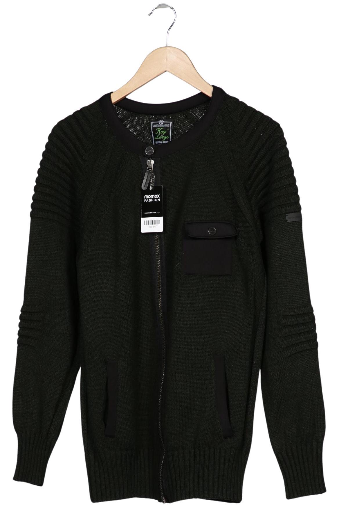 Thumbnail - Key Largo Herren Strickjacke, grün, Gr. 54