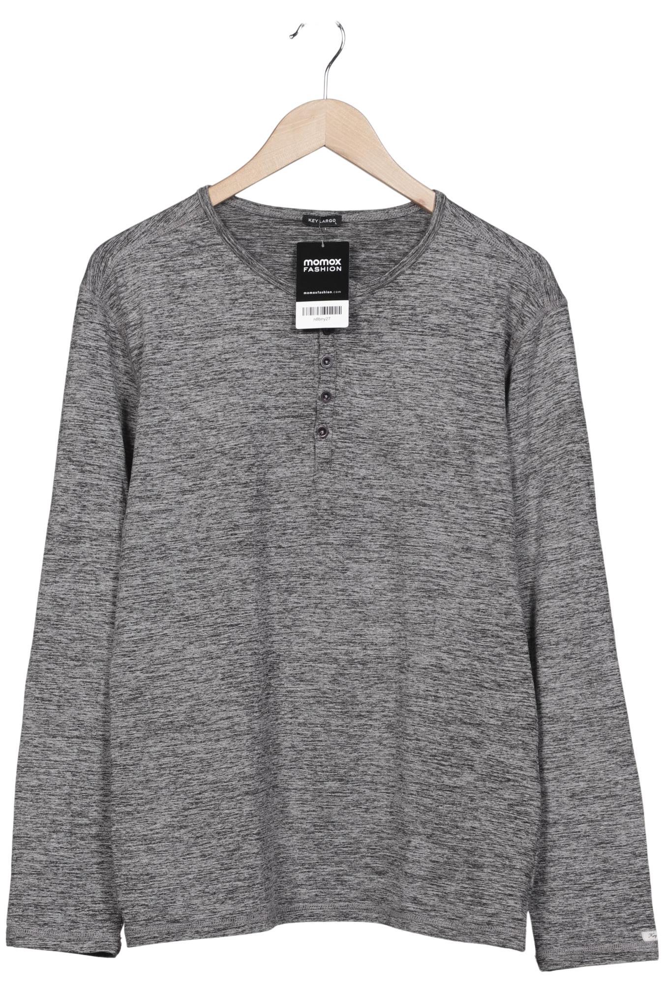 

Key Largo Herren Langarmshirt, grau, Gr. 52