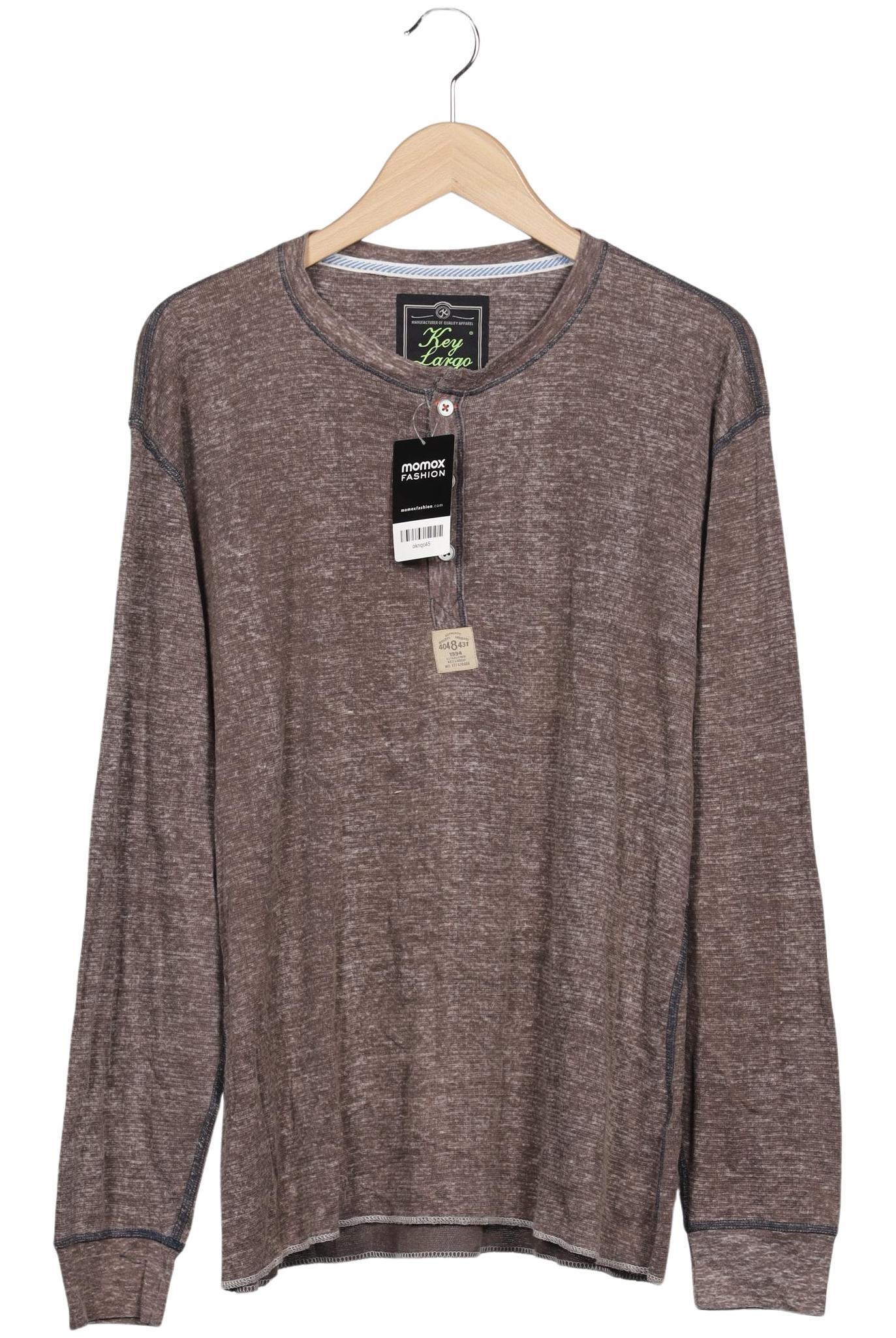 

Key Largo Herren Langarmshirt, braun, Gr. 54