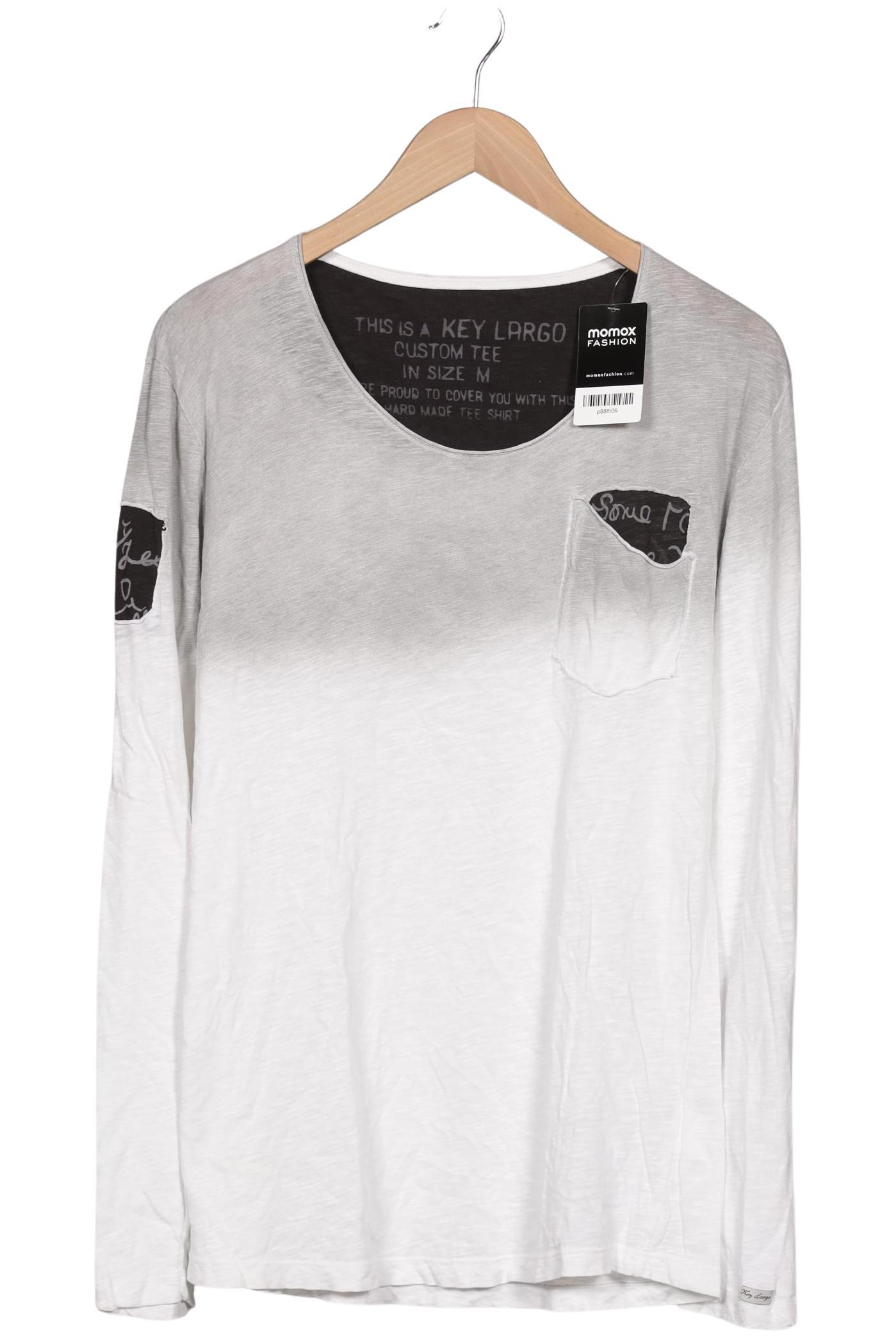 

Key Largo Herren Langarmshirt, weiß, Gr. 48