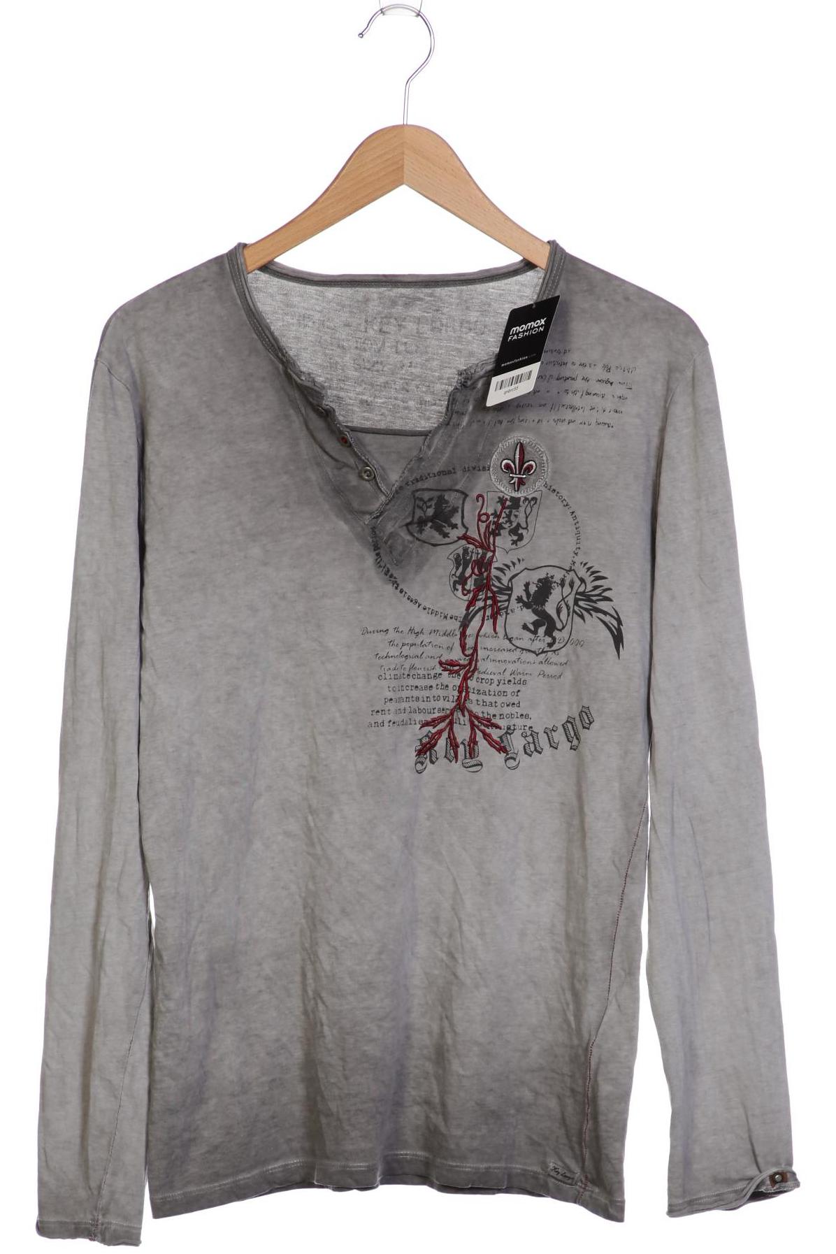 

Key Largo Herren Langarmshirt, grau