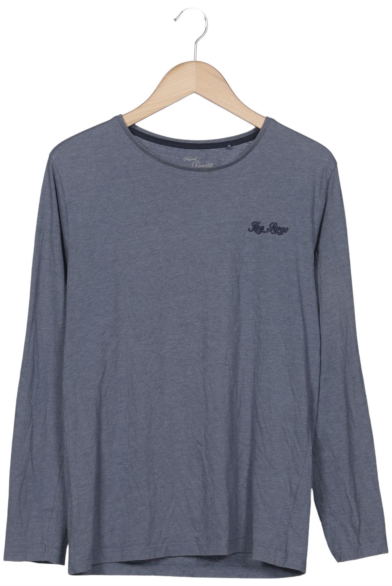 Thumbnail - Key Largo Herren Langarmshirt, blau, Gr. 52