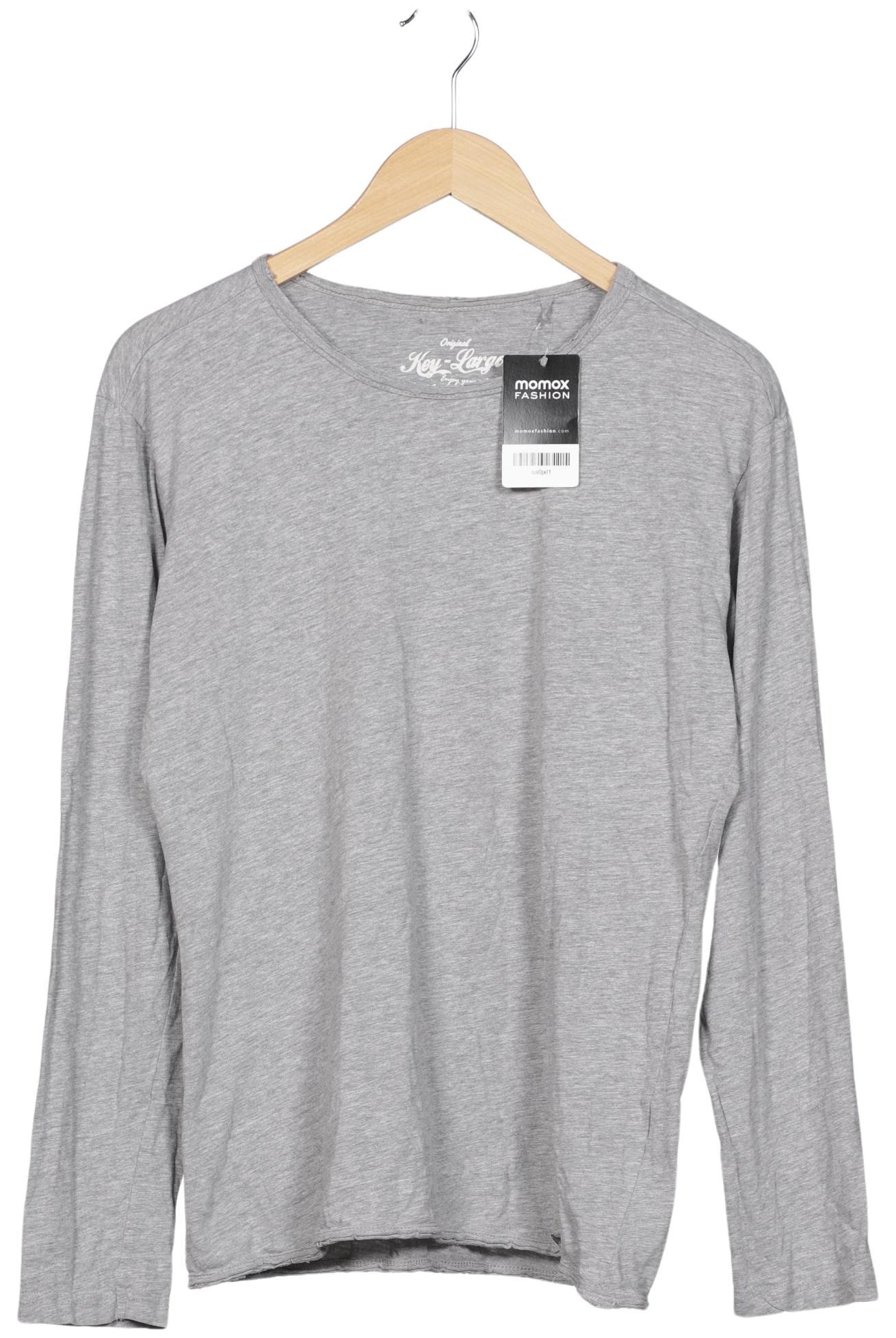 

Key Largo Herren Langarmshirt, grau, Gr. 48