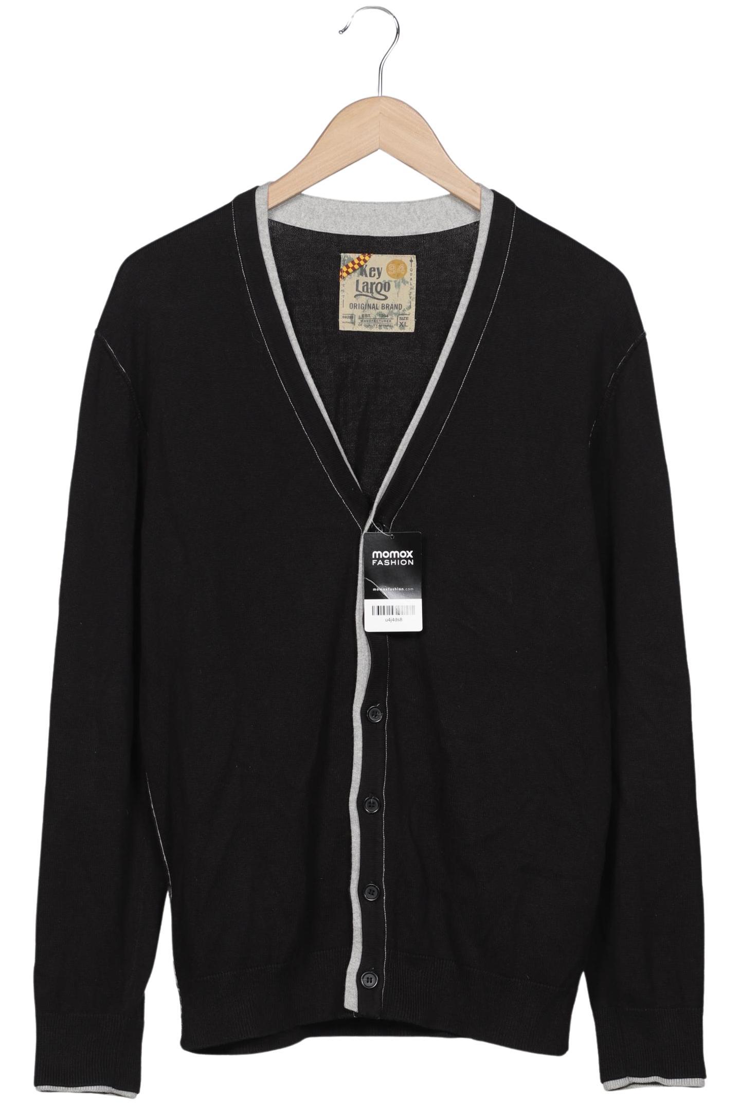 

Key Largo Herren Strickjacke, schwarz, Gr. 54