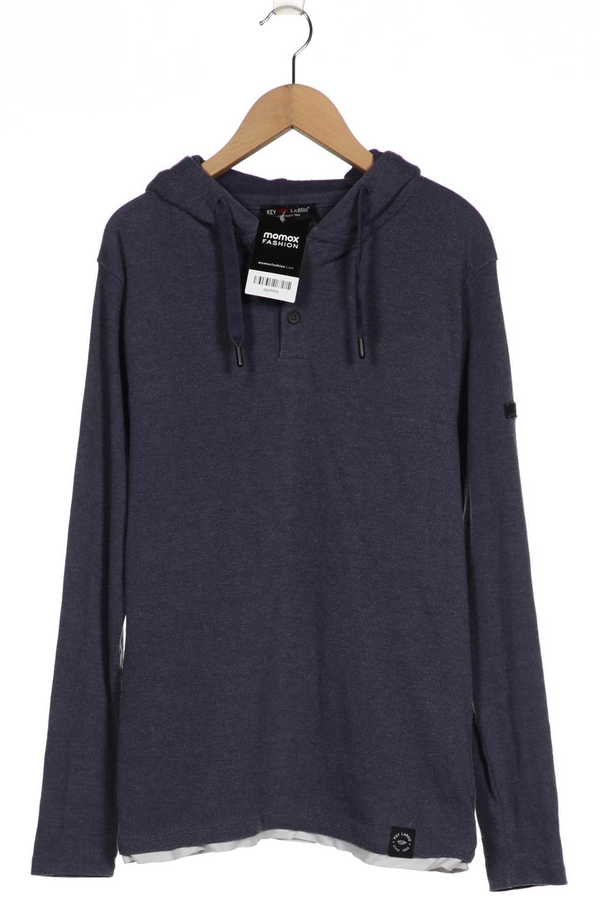 

Key Largo Herren Kapuzenpullover, blau, Gr. 46