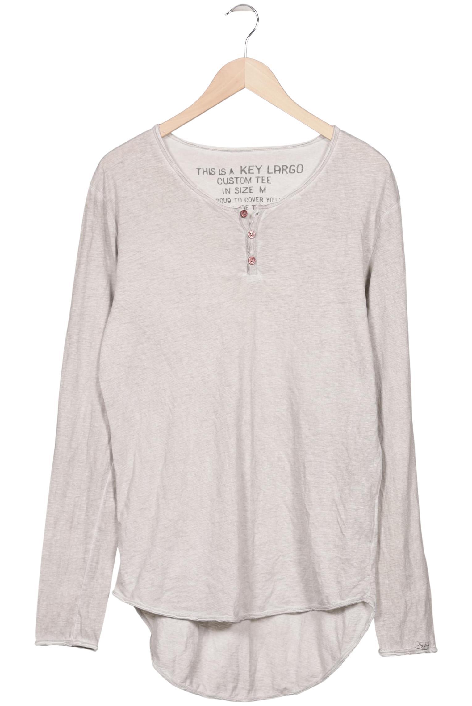 Thumbnail - Key Largo Herren Langarmshirt, beige, Gr. 48