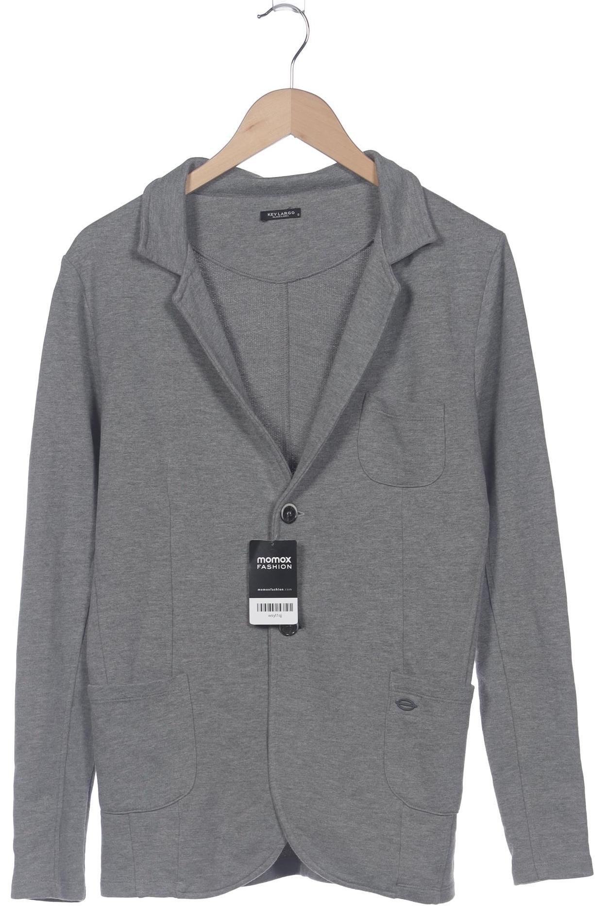 

Key Largo Herren Strickjacke, grau, Gr. 46
