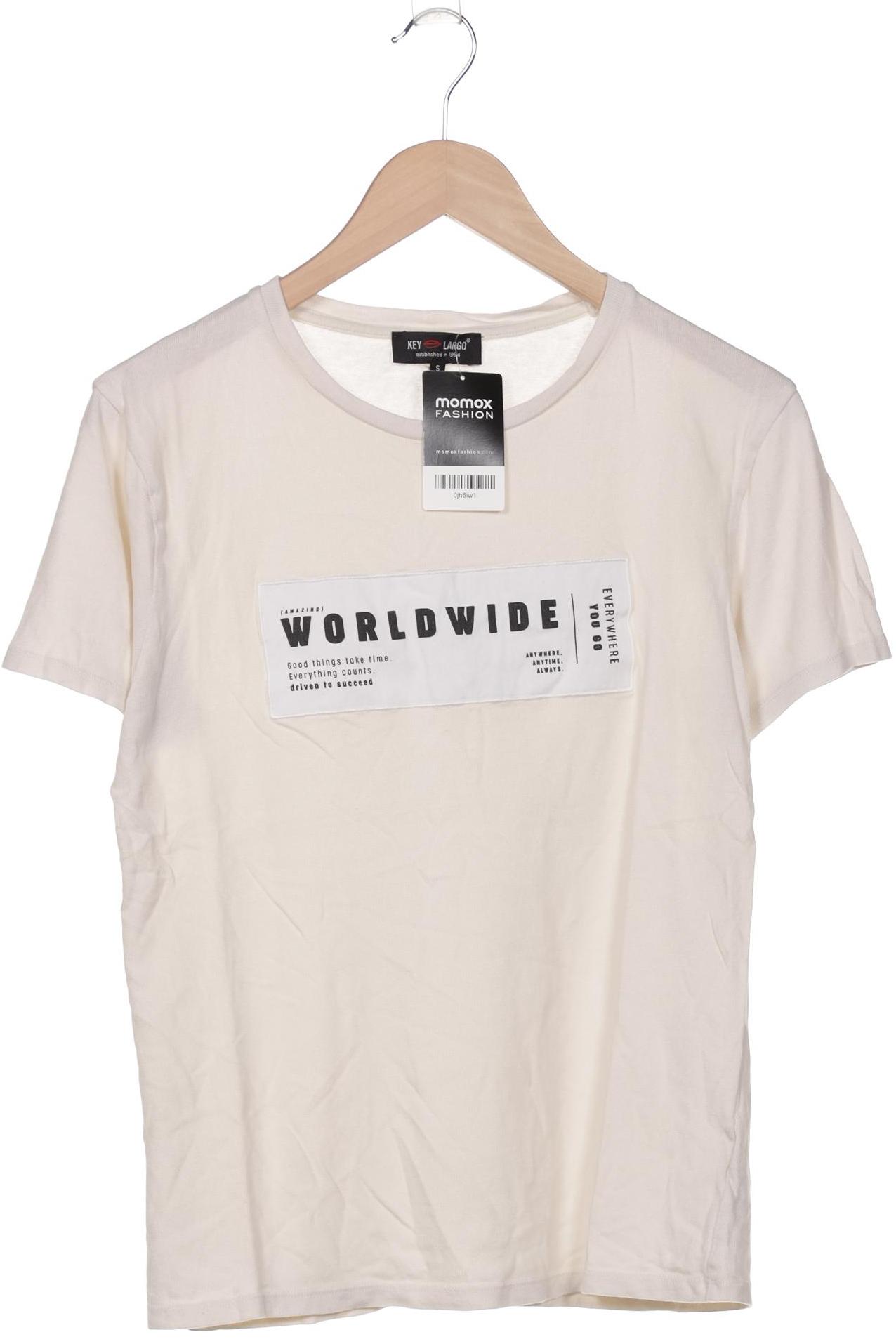 

Key Largo Herren T-Shirt, cremeweiß, Gr. 46