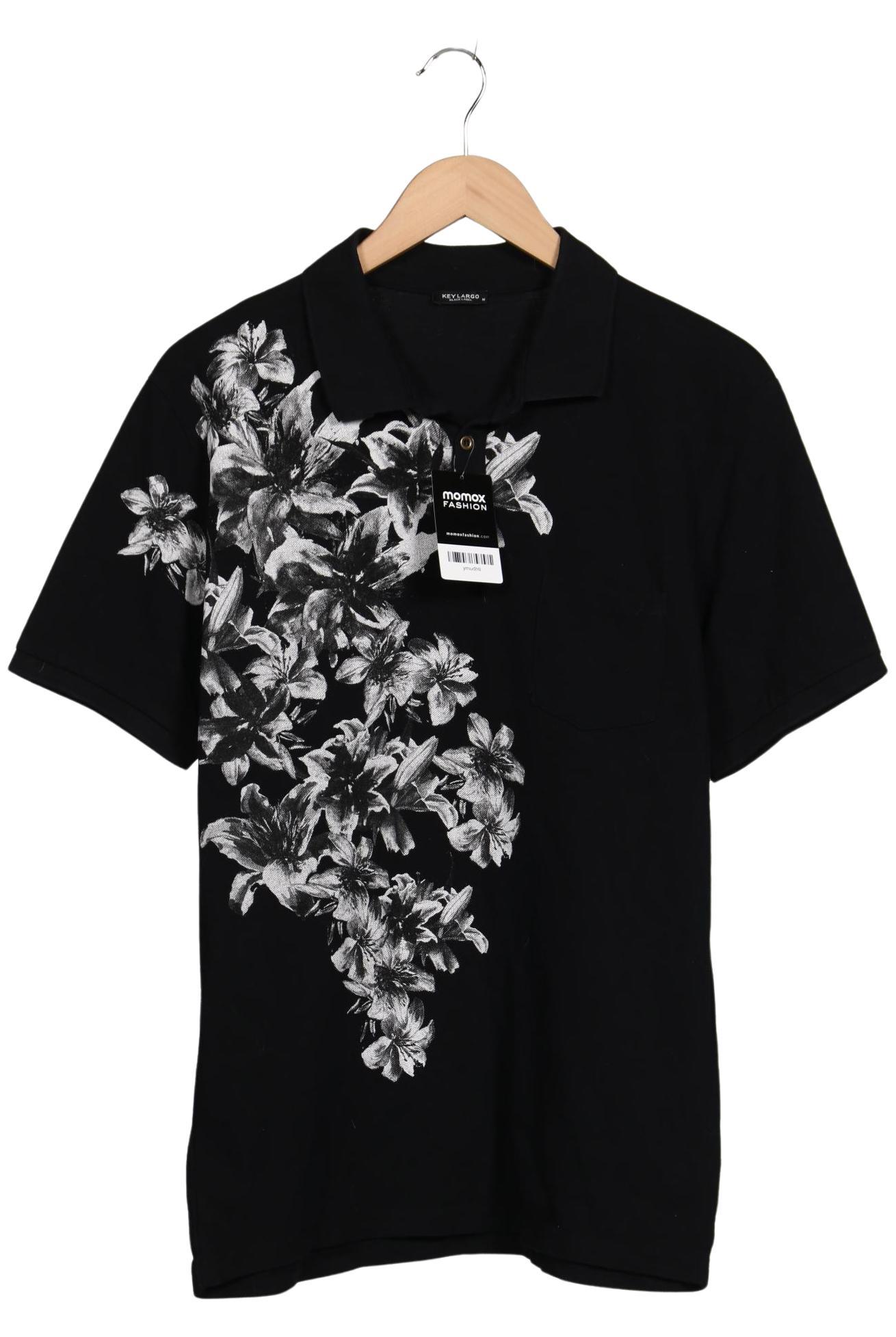 Thumbnail - Key Largo Herren Poloshirt, schwarz, Gr. 48