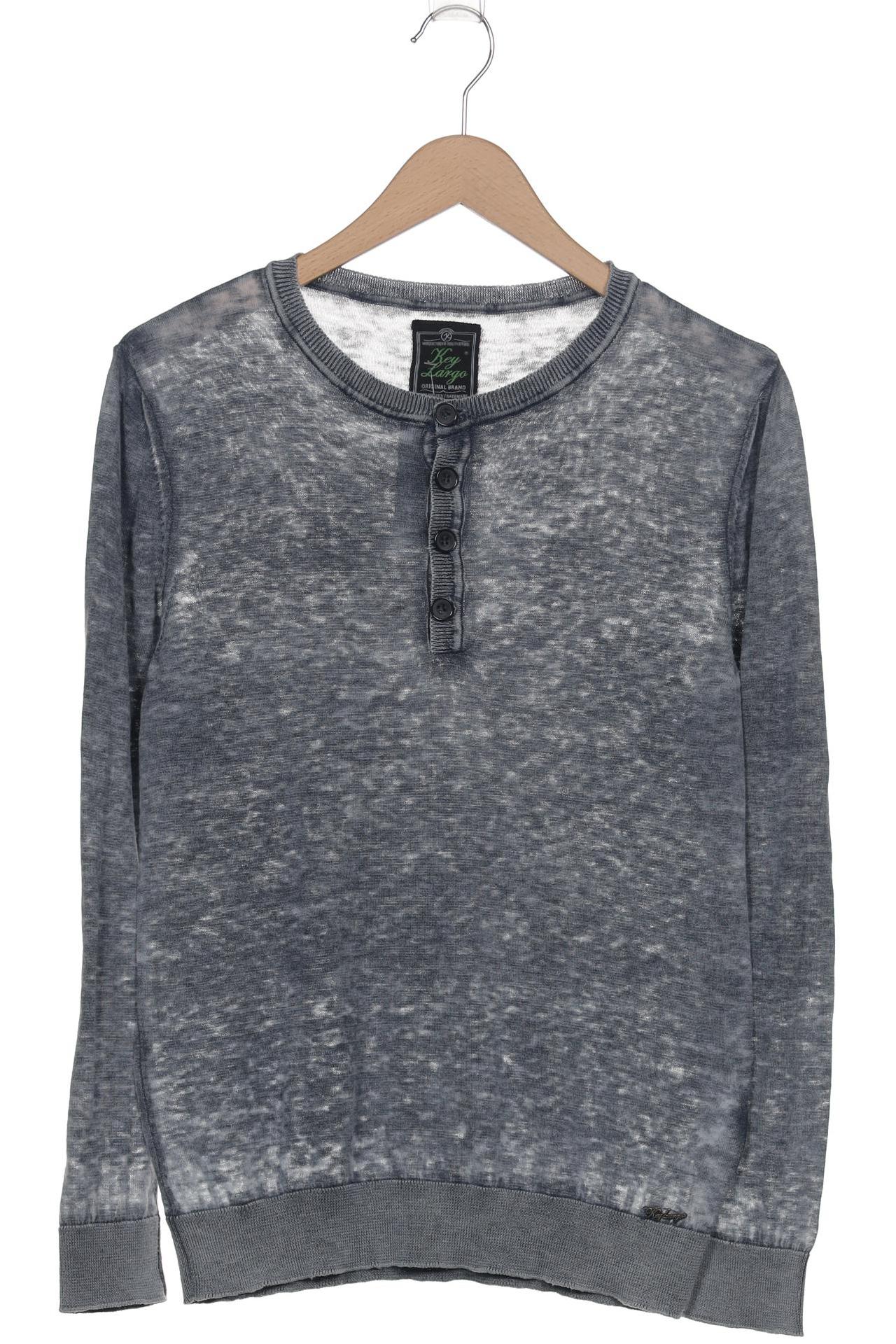 Thumbnail - Key Largo Herren Langarmshirt, blau, Gr. 48