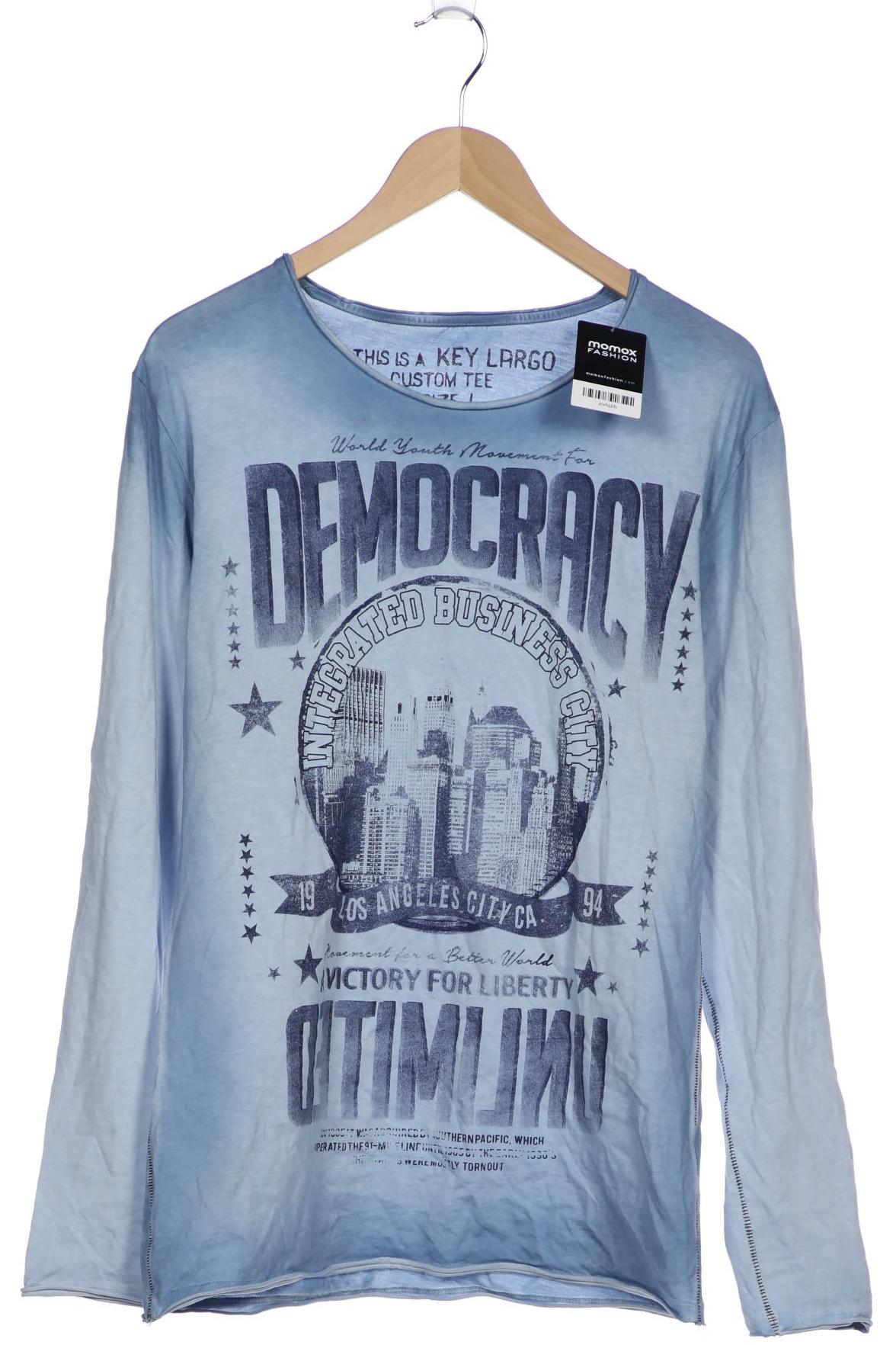 

Key Largo Herren Langarmshirt, blau