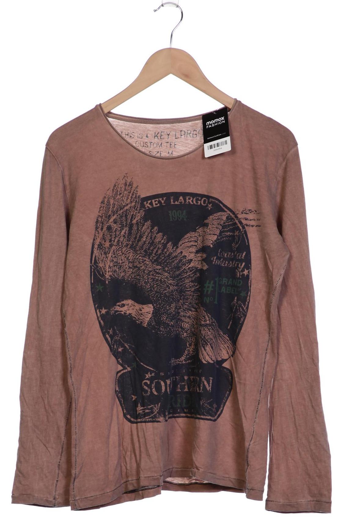 

Key Largo Herren Langarmshirt, braun, Gr. 48