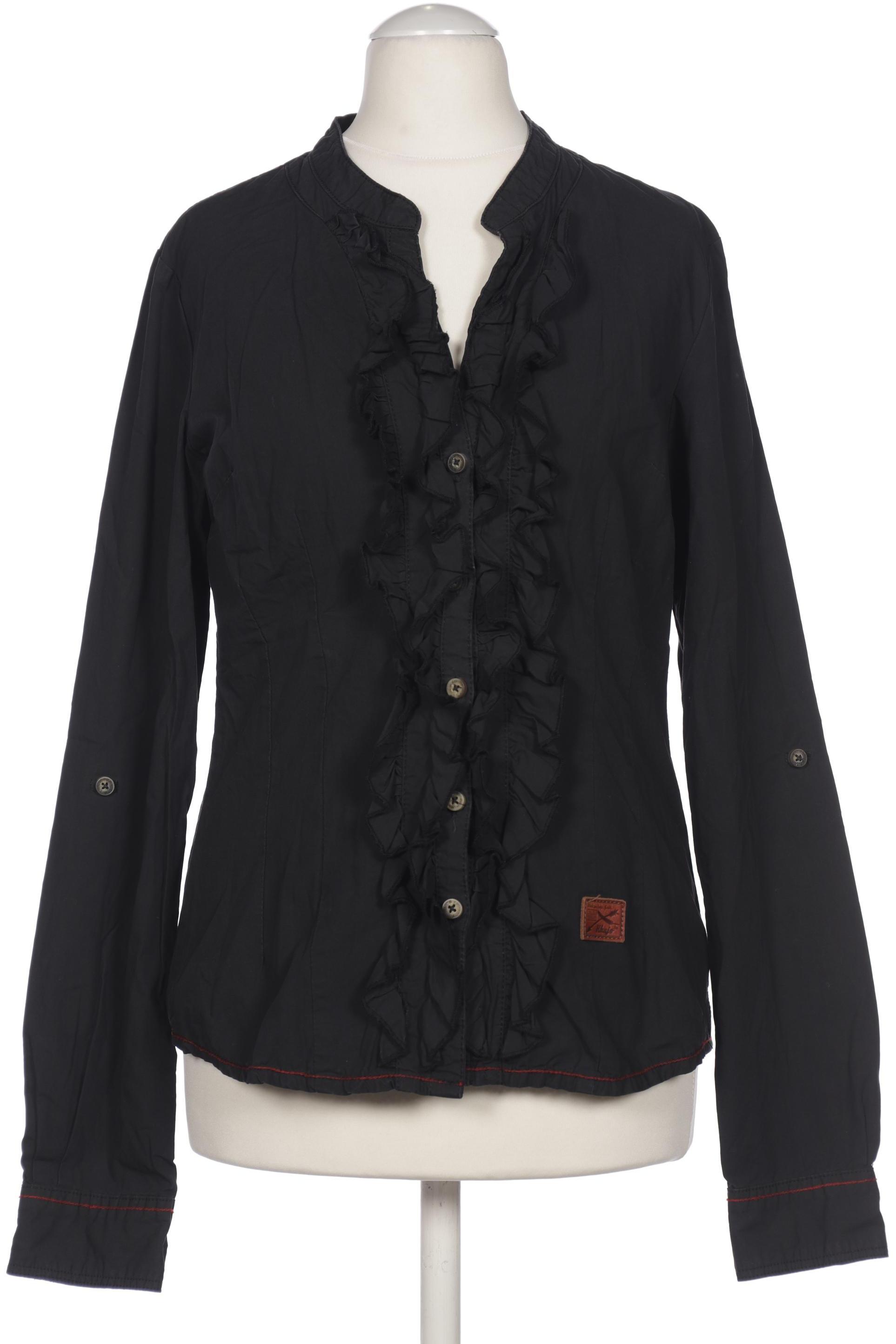 

Khujo Damen Bluse, schwarz, Gr. 36