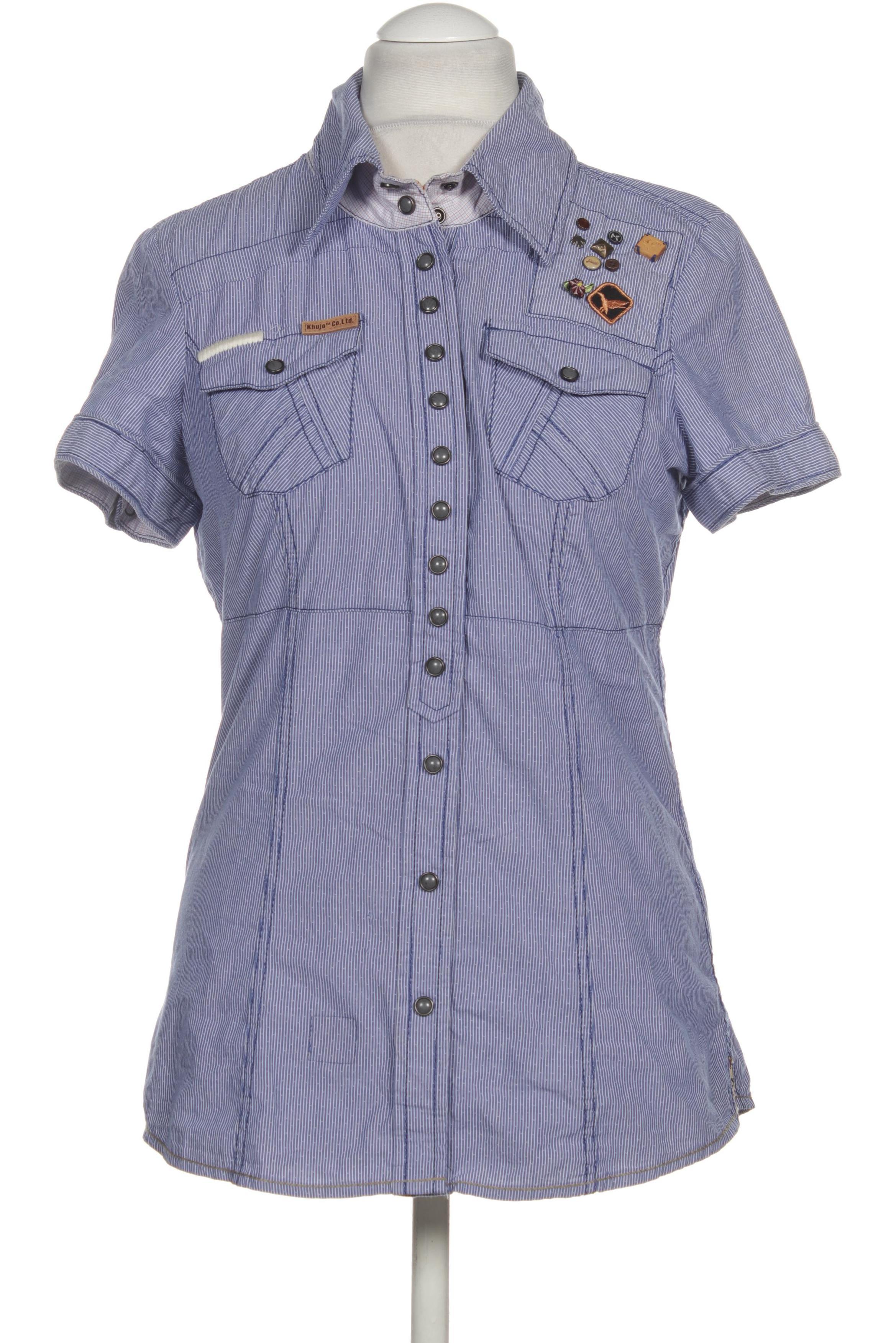 

Khujo Damen Bluse, blau, Gr.