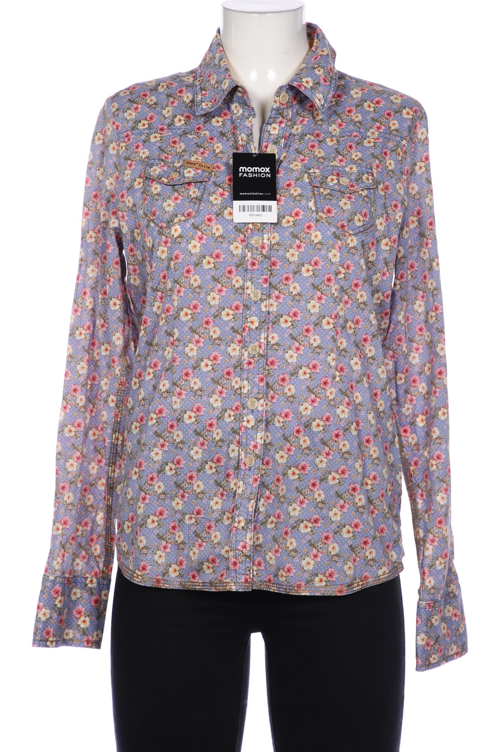 

Khujo Damen Bluse, blau, Gr. 42