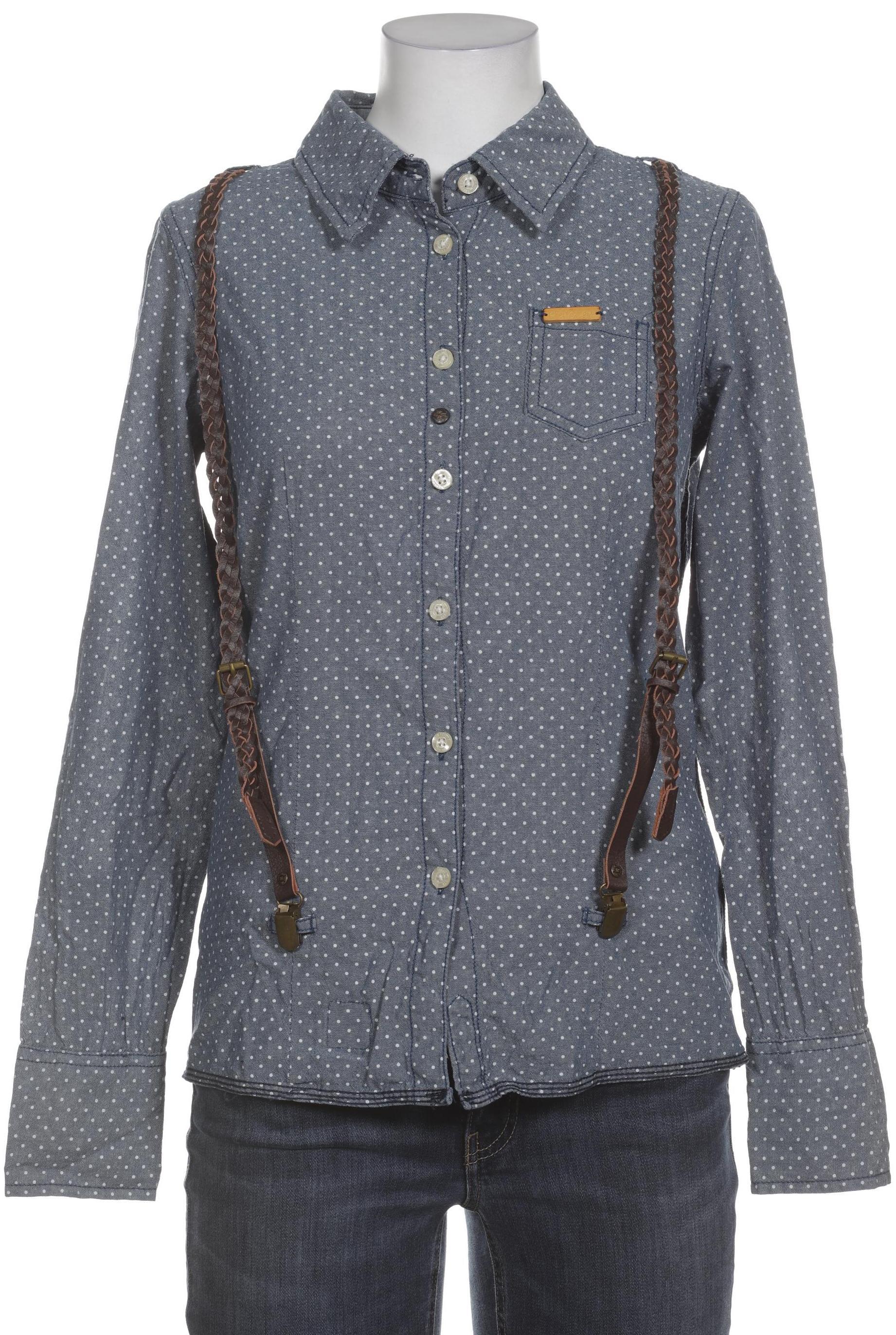 

Khujo Damen Bluse, blau, Gr. 42