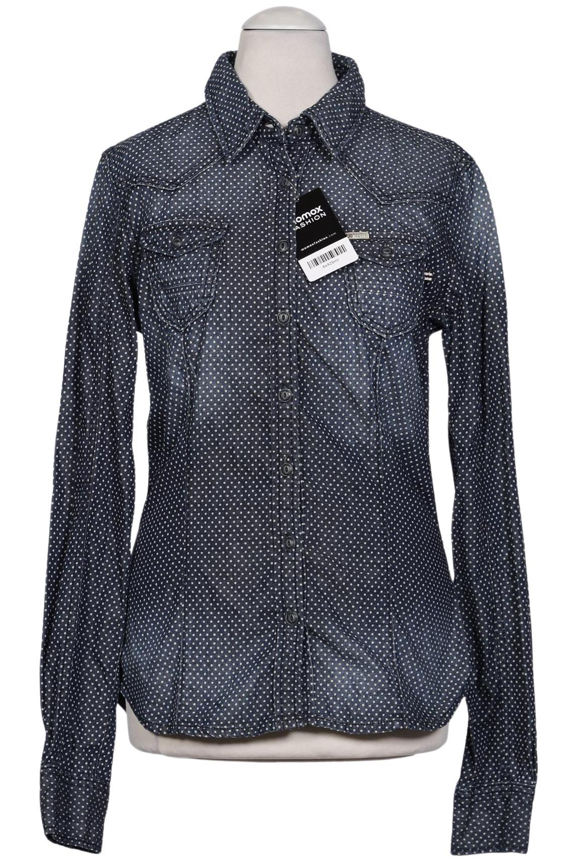 

Khujo Damen Bluse, blau, Gr. 38