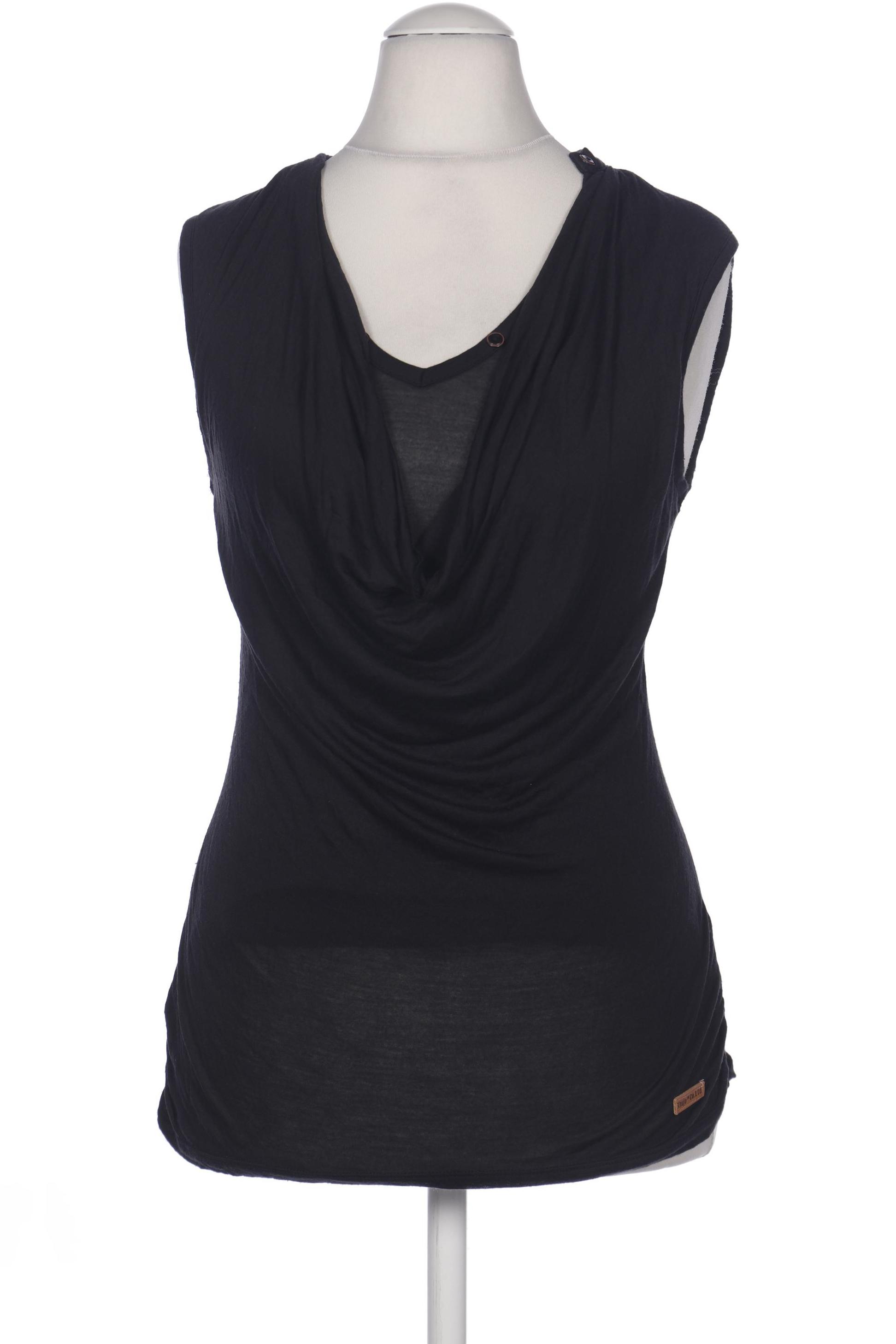

Khujo Damen Bluse, schwarz, Gr. 36