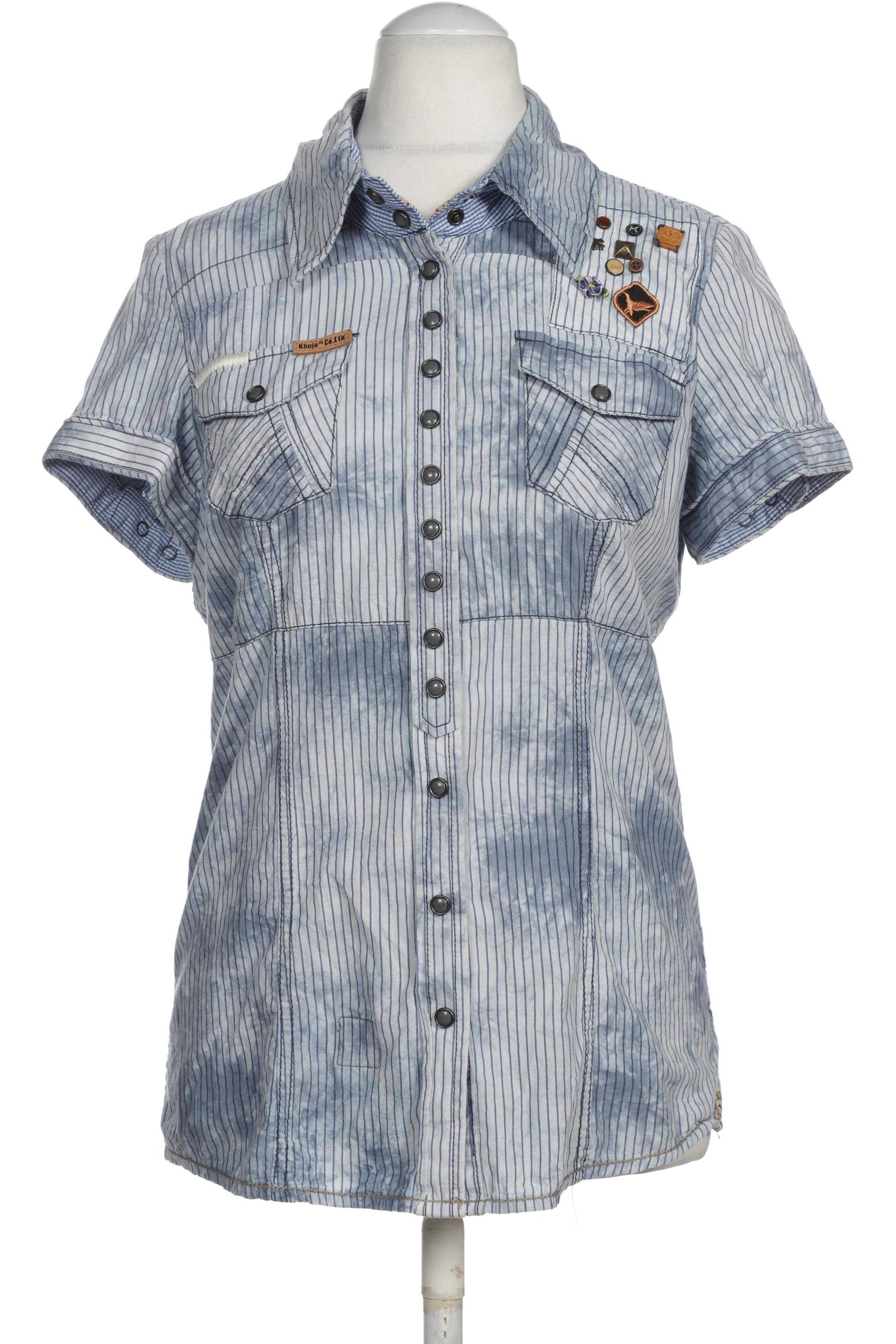 

Khujo Damen Bluse, blau, Gr.