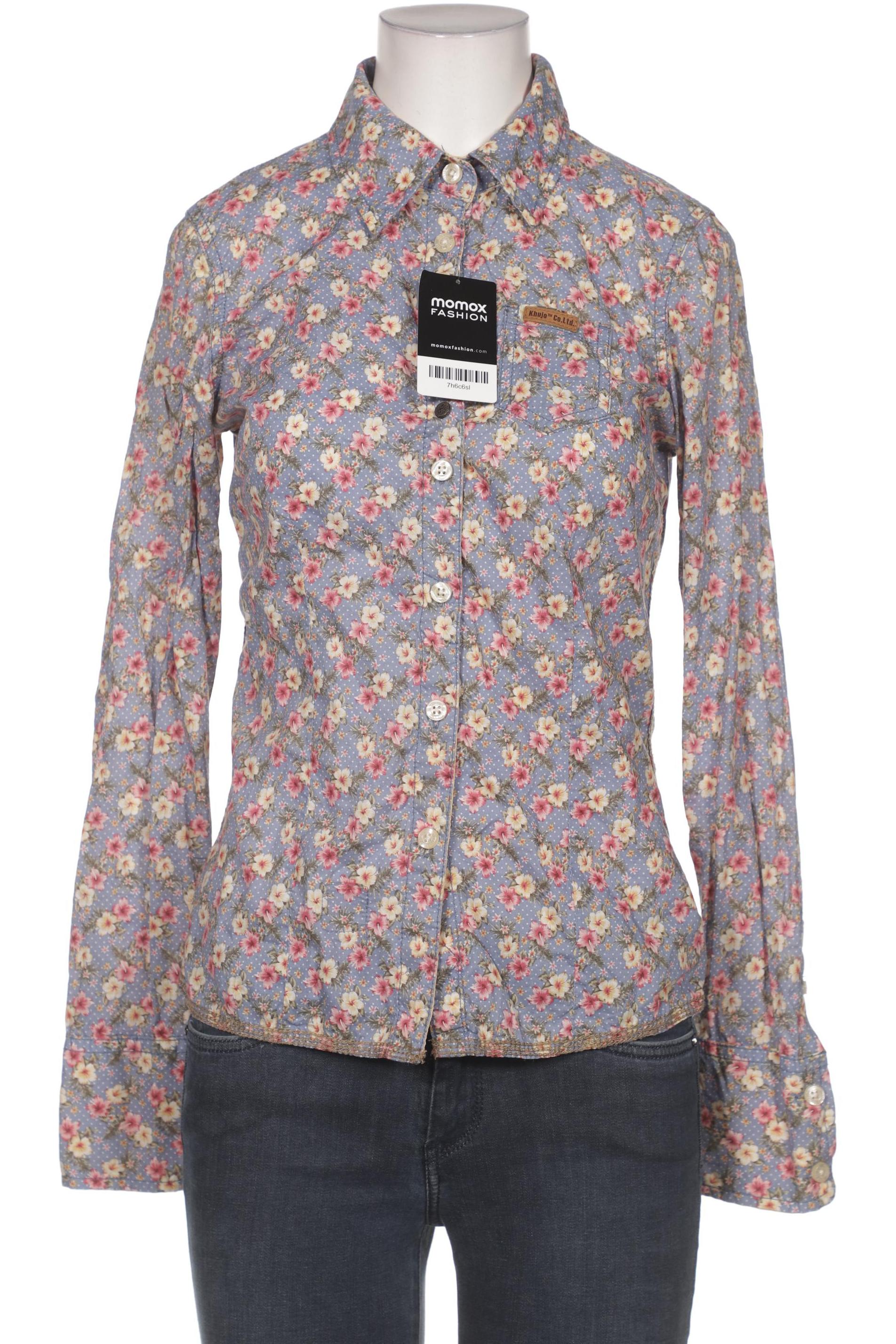 

Khujo Damen Bluse, blau, Gr. 36