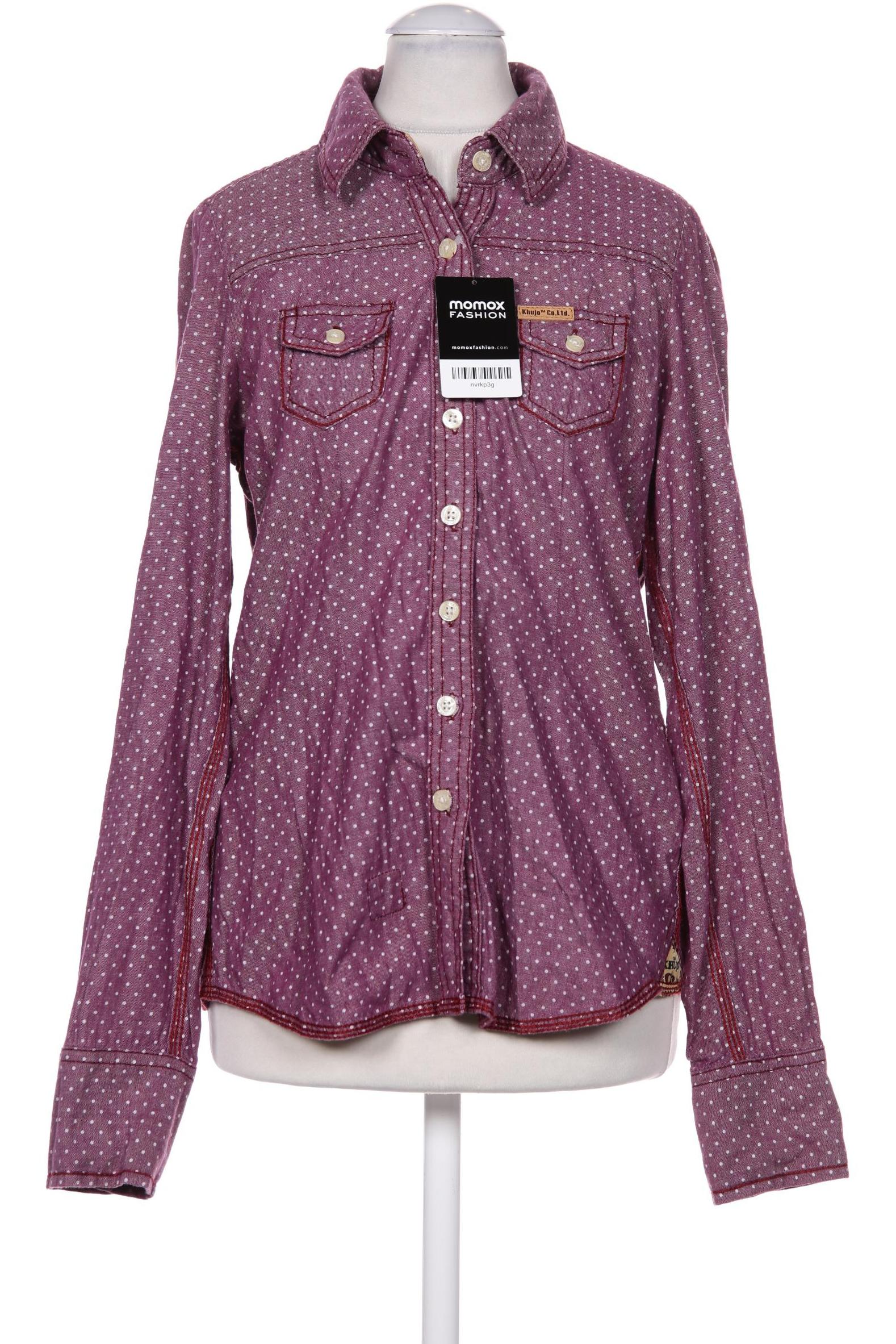 

Khujo Damen Bluse, bordeaux, Gr. 36
