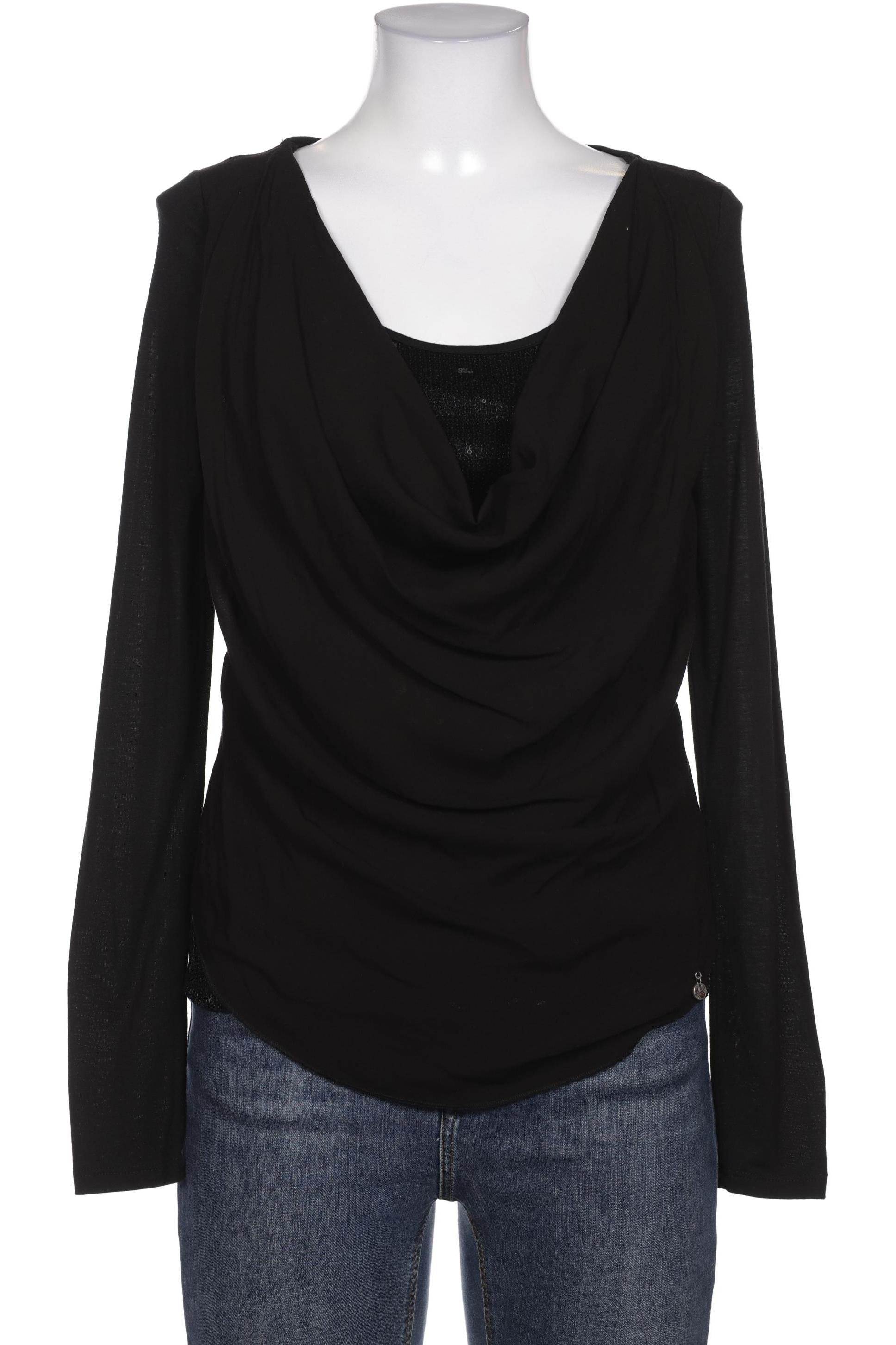 

Khujo Damen Bluse, schwarz, Gr. 36
