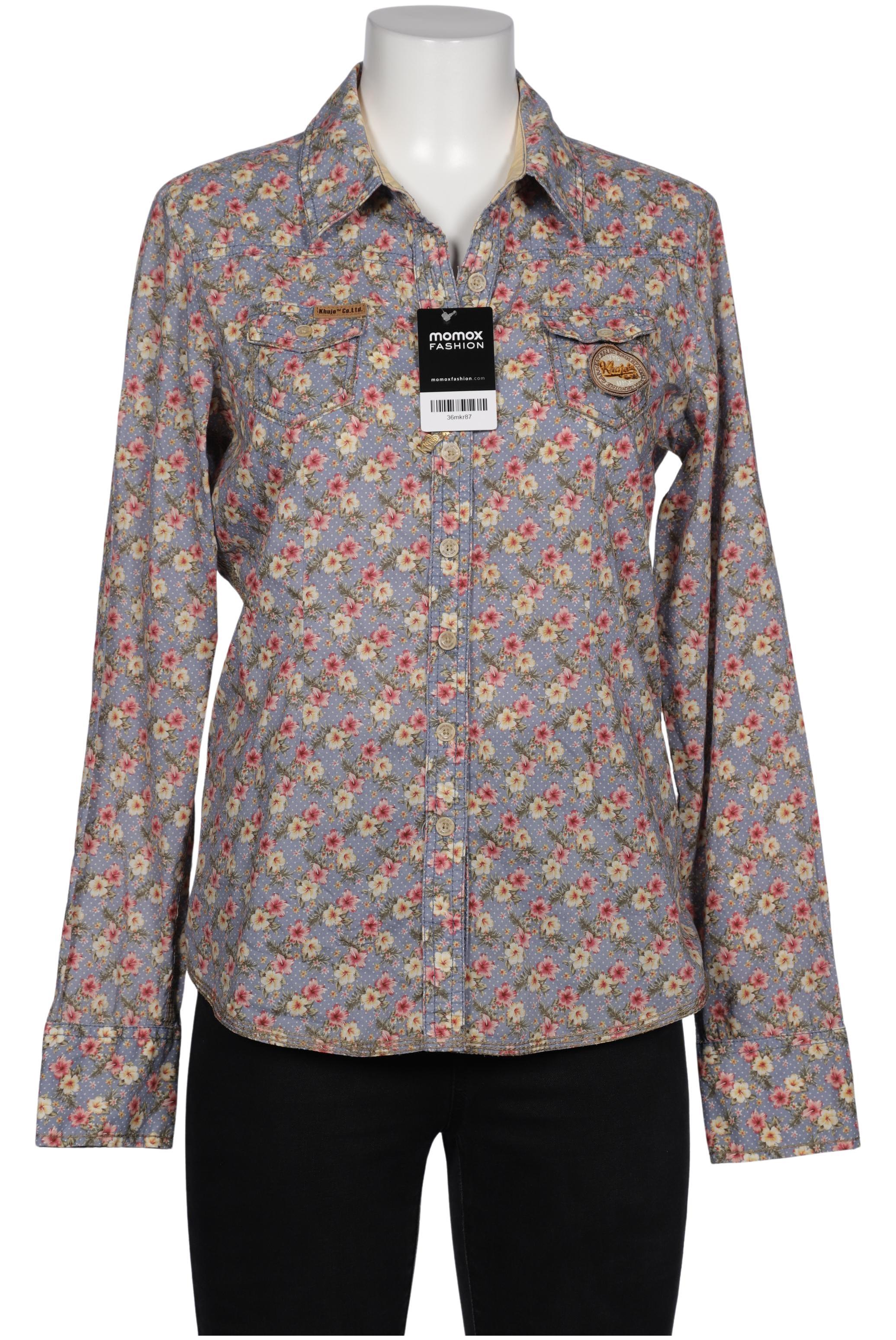 

Khujo Damen Bluse, blau, Gr. 42