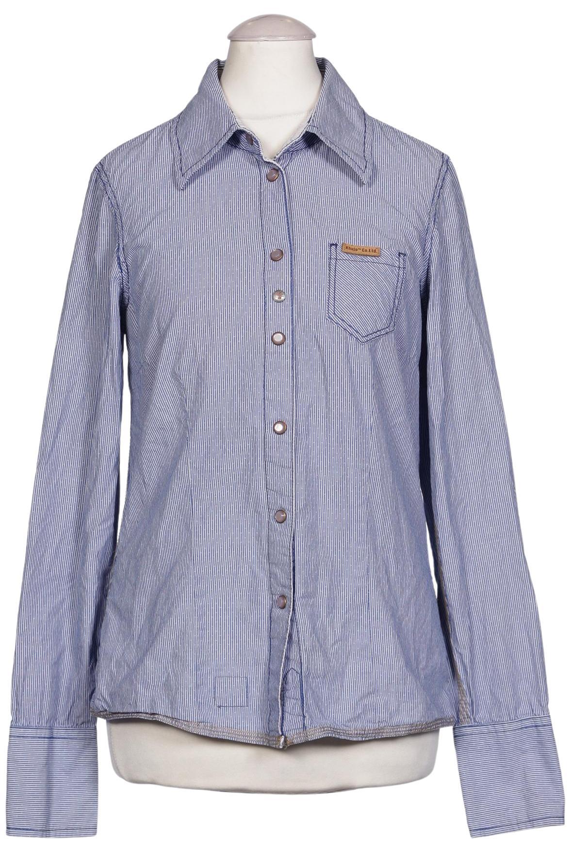 

Khujo Damen Bluse, blau, Gr. 36