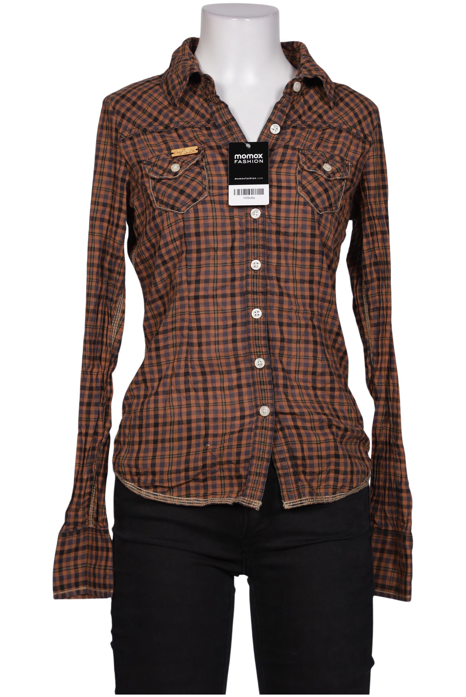 

Khujo Damen Bluse, braun, Gr. 36