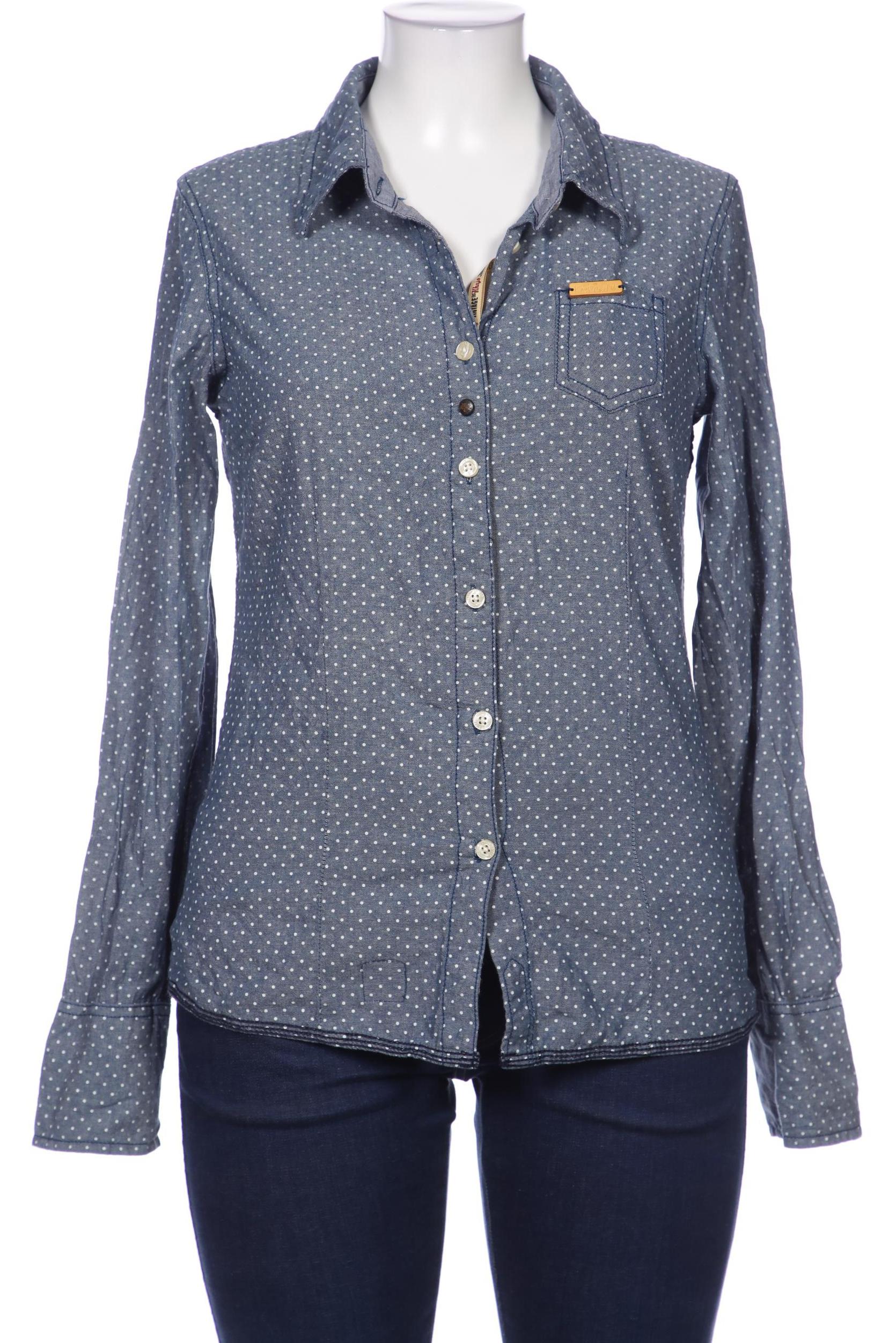 

Khujo Damen Bluse, blau