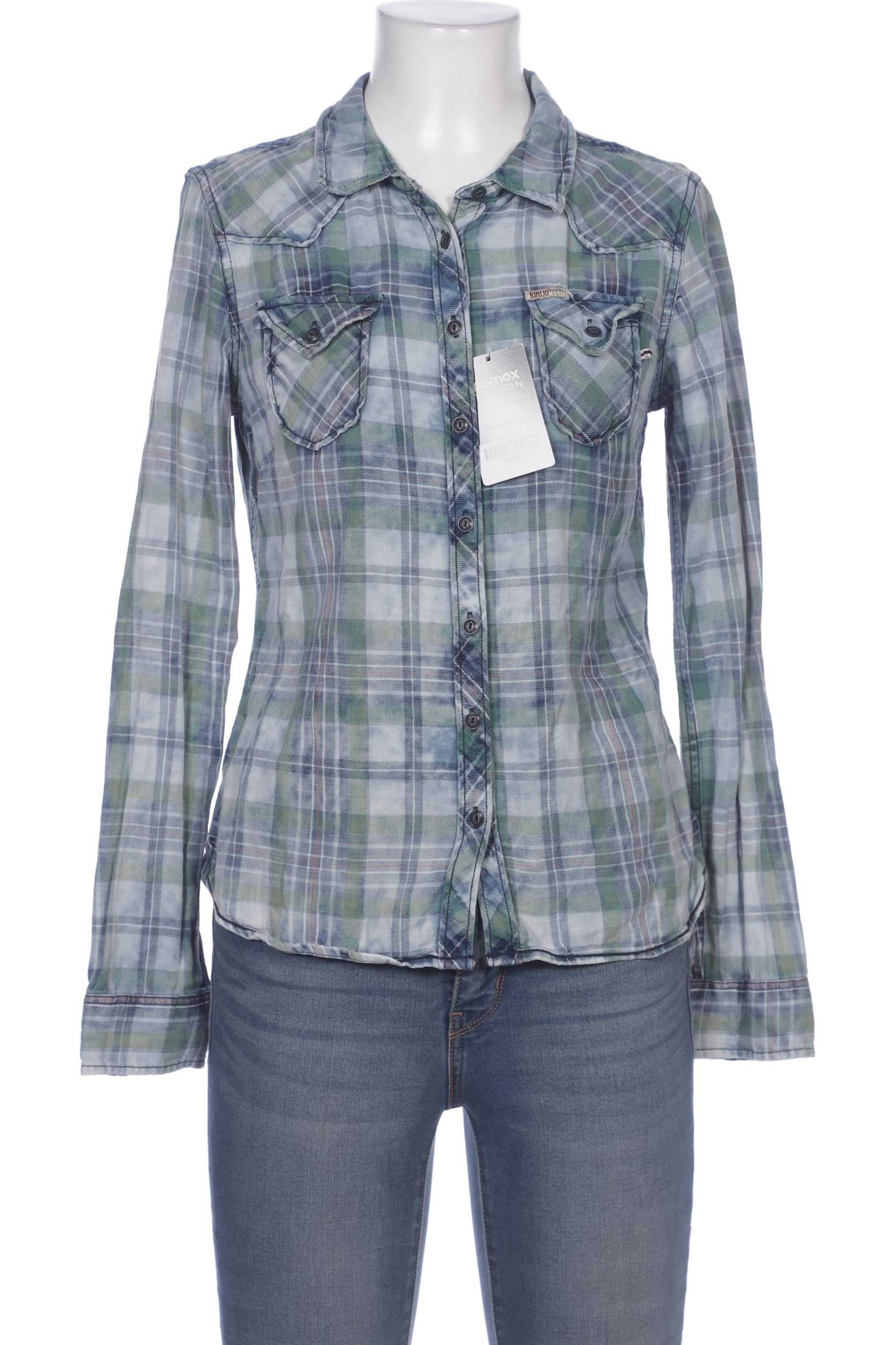 

Khujo Damen Bluse, blau, Gr. 38