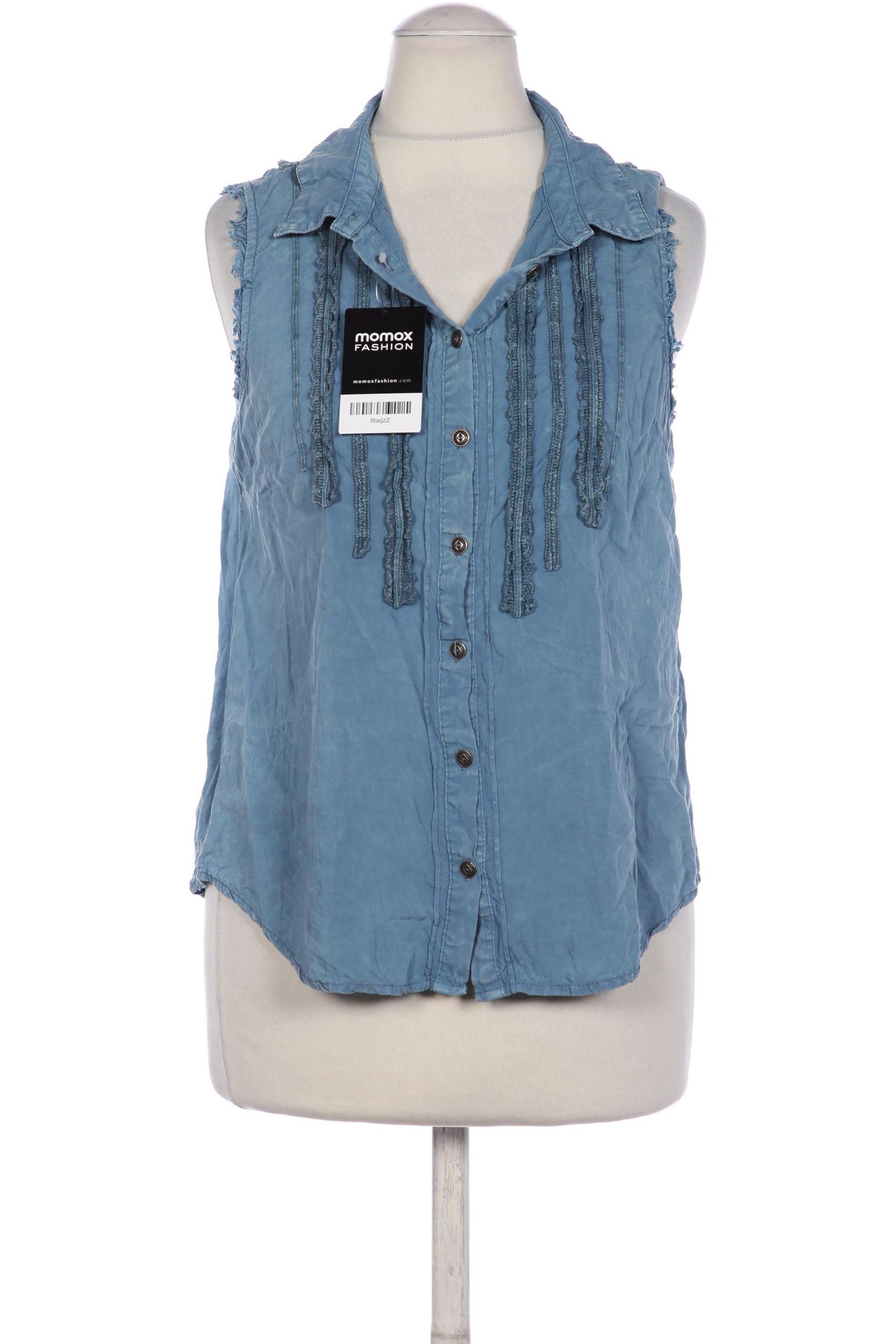 

Khujo Damen Bluse, blau, Gr. 36