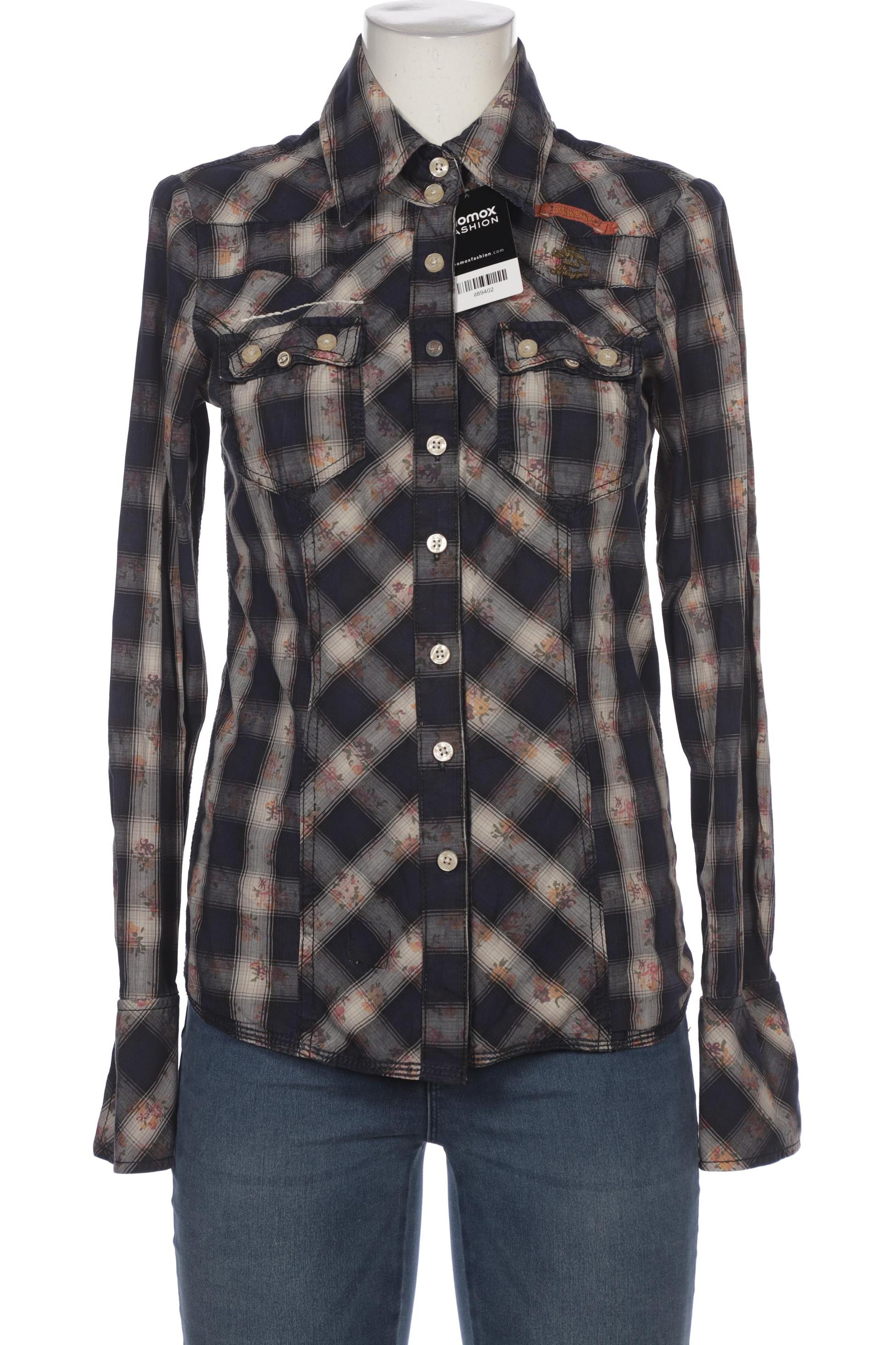 

Khujo Damen Bluse, marineblau, Gr. 38