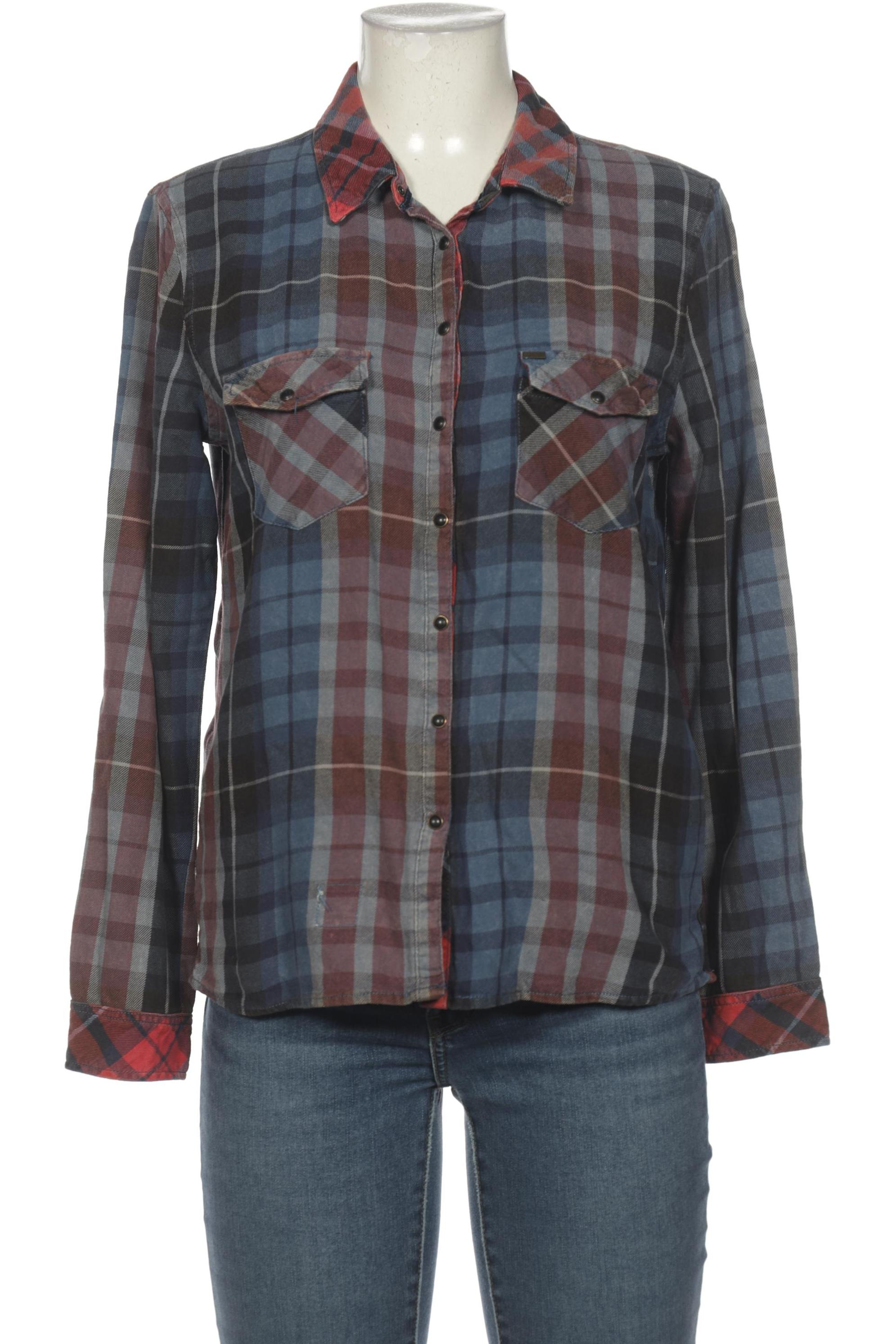

Khujo Damen Bluse, blau, Gr. 42