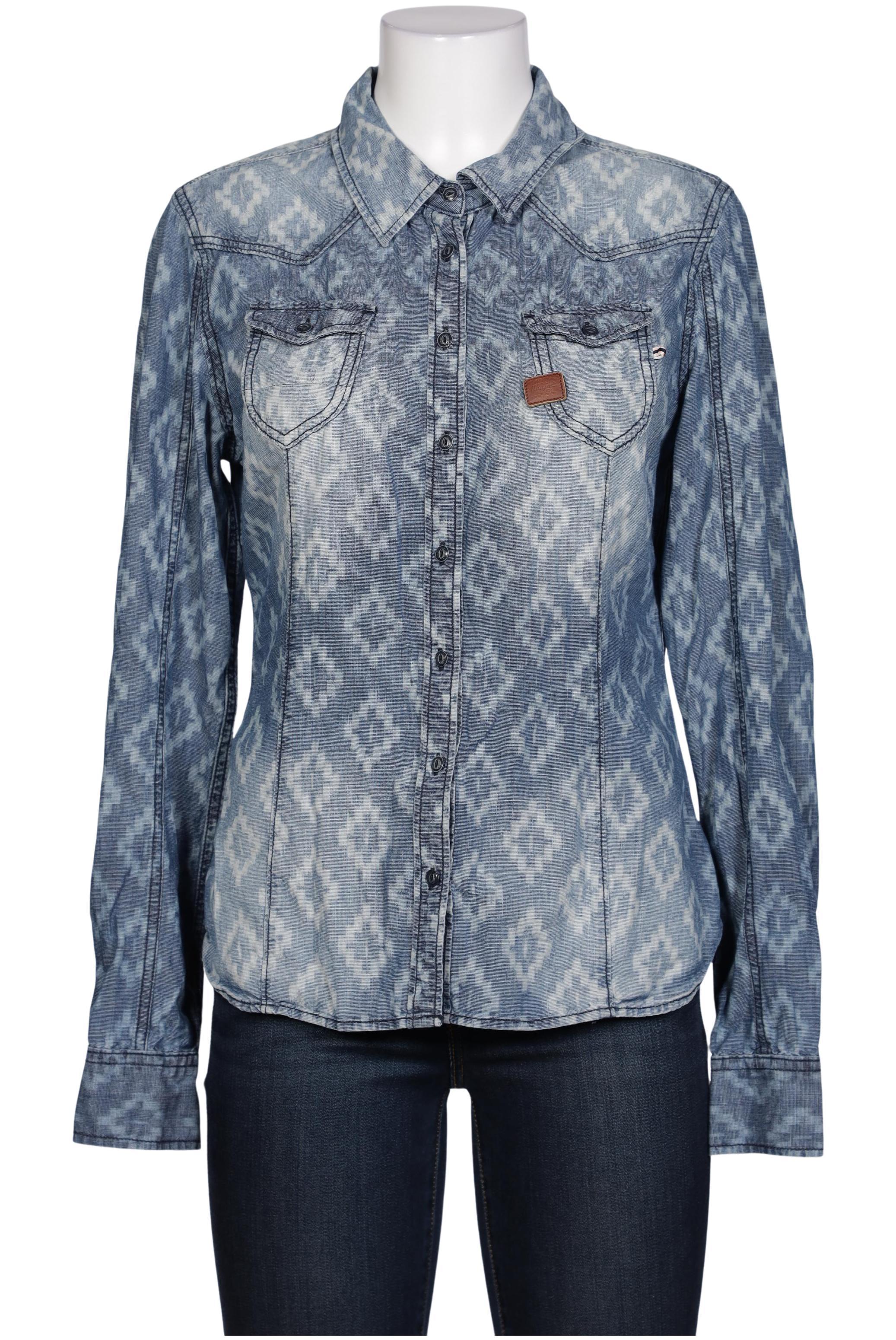 

Khujo Damen Bluse, blau, Gr. 44