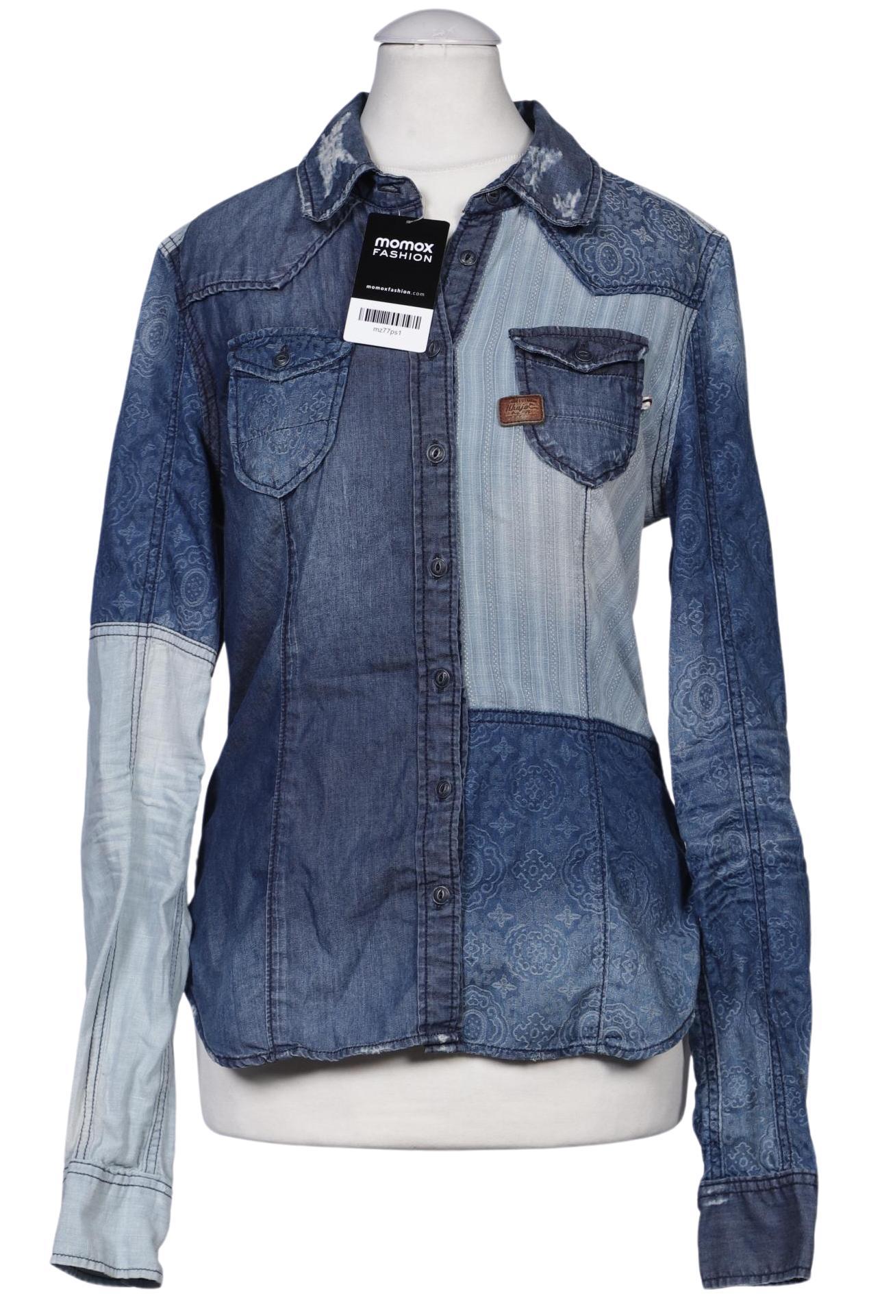 

Khujo Damen Bluse, marineblau, Gr. 36