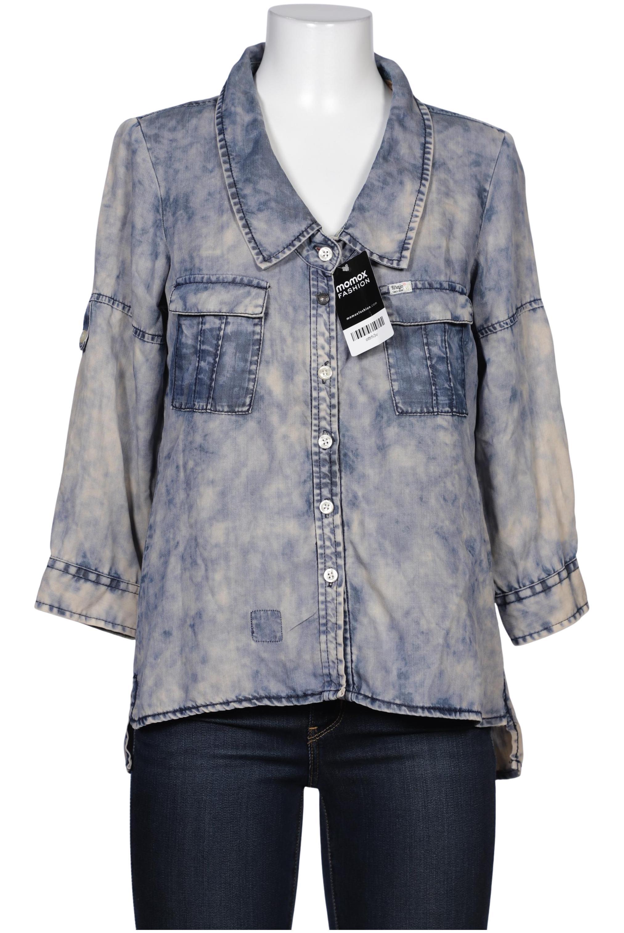 

Khujo Damen Bluse, hellblau, Gr. 42