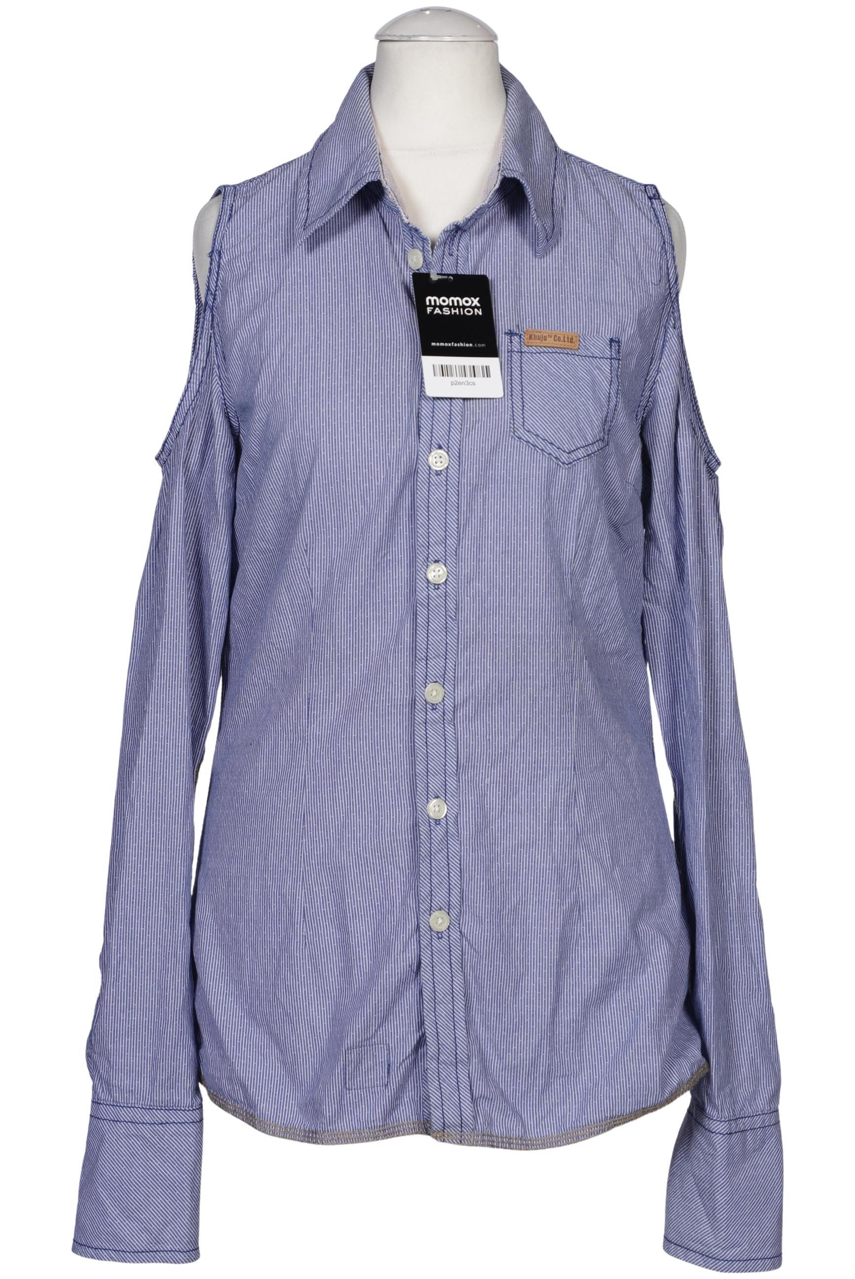 

Khujo Damen Bluse, hellblau, Gr. 36