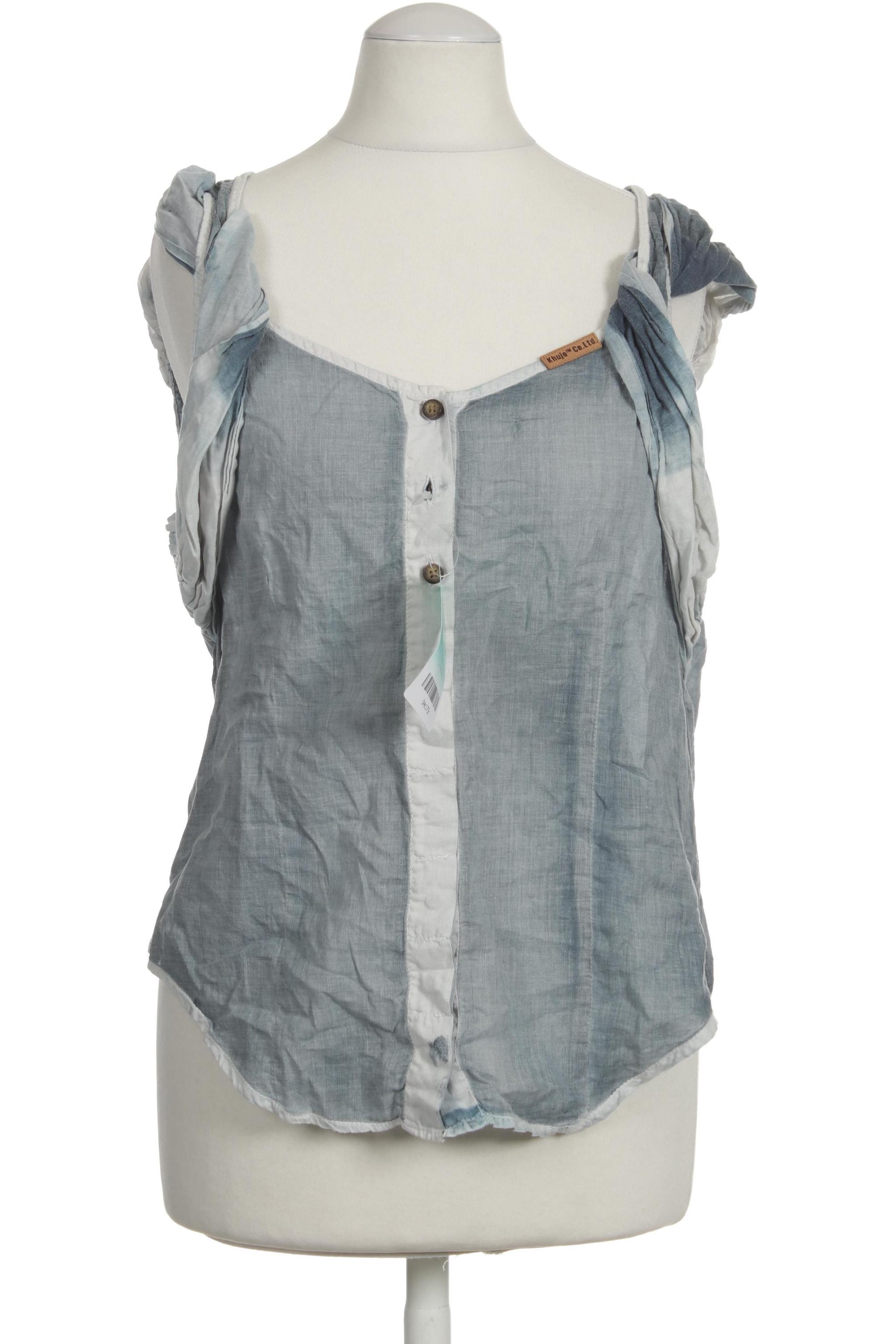 

Khujo Damen Bluse, blau, Gr. 42