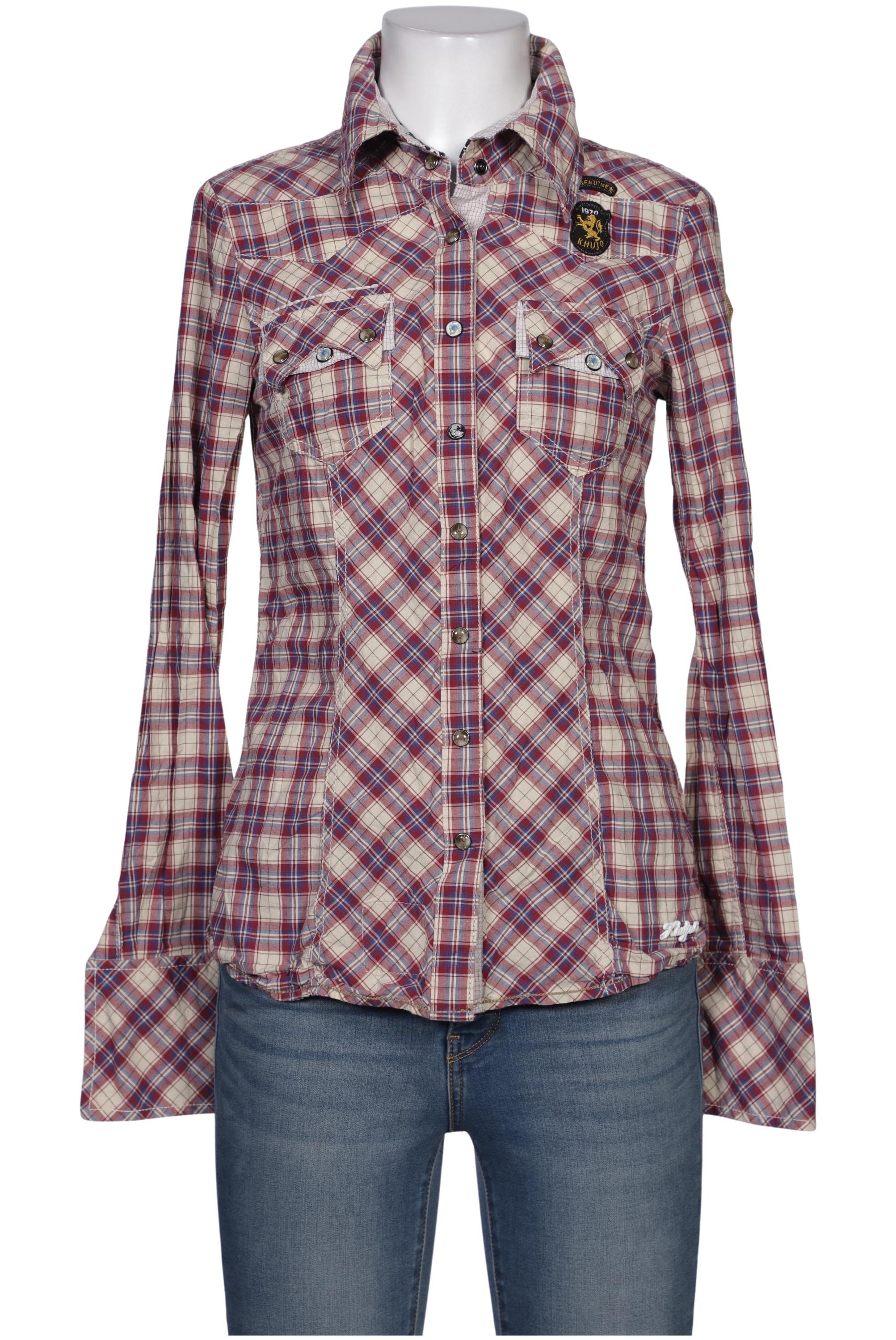 

Khujo Damen Bluse, mehrfarbig, Gr. 38