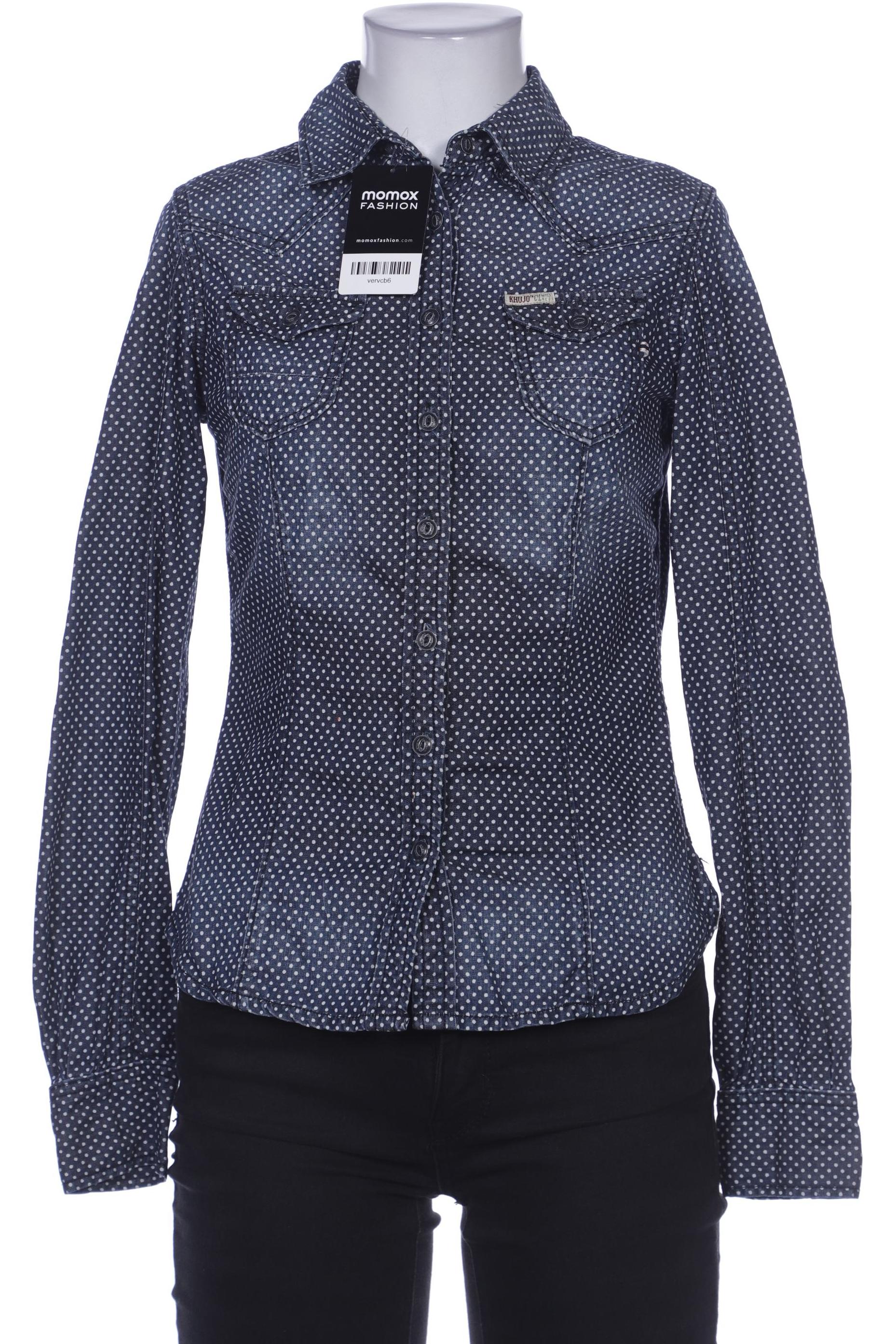 

Khujo Damen Bluse, marineblau, Gr. 36