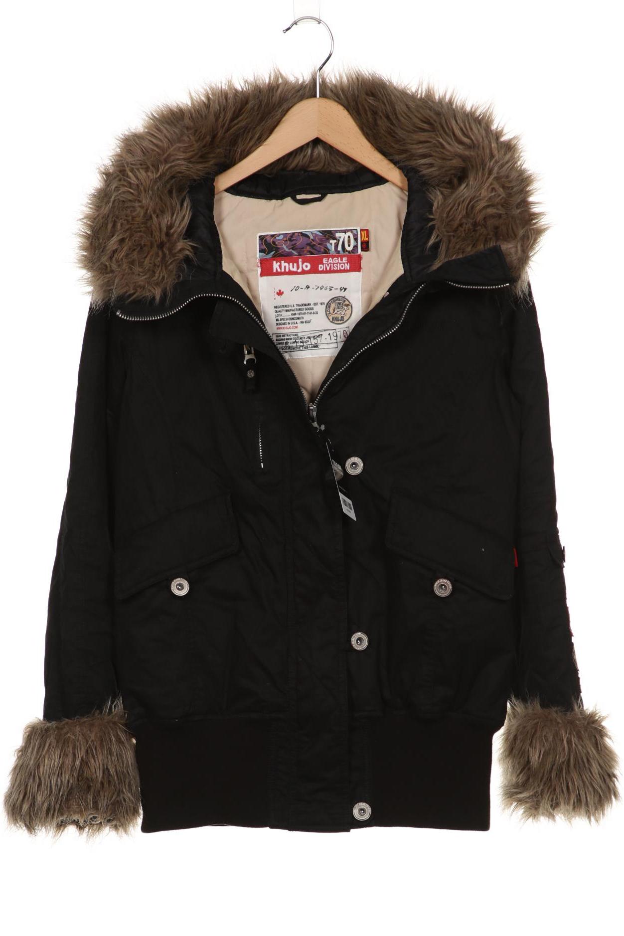 

Khujo Damen Jacke, schwarz, Gr. 44