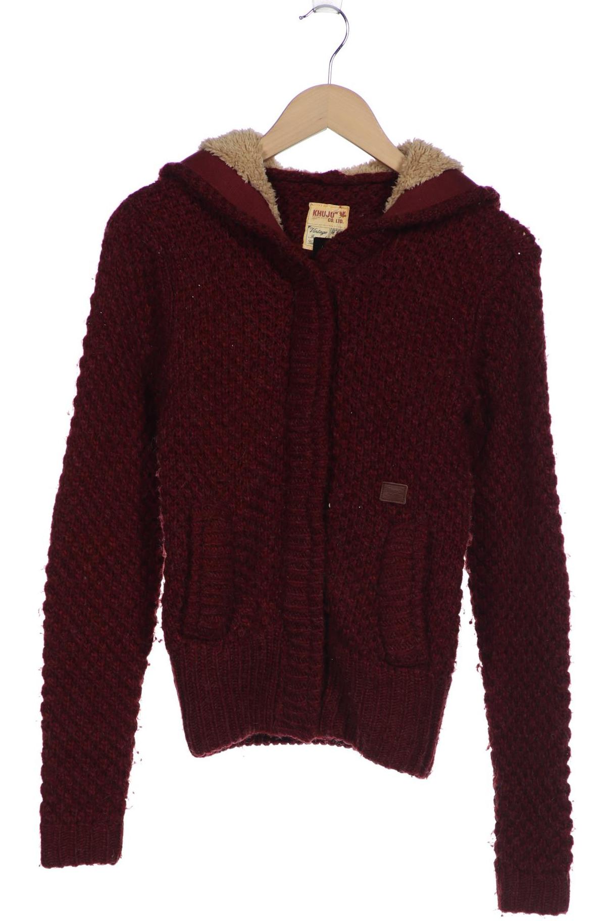 

Khujo Damen Kapuzenpullover, bordeaux, Gr. 38