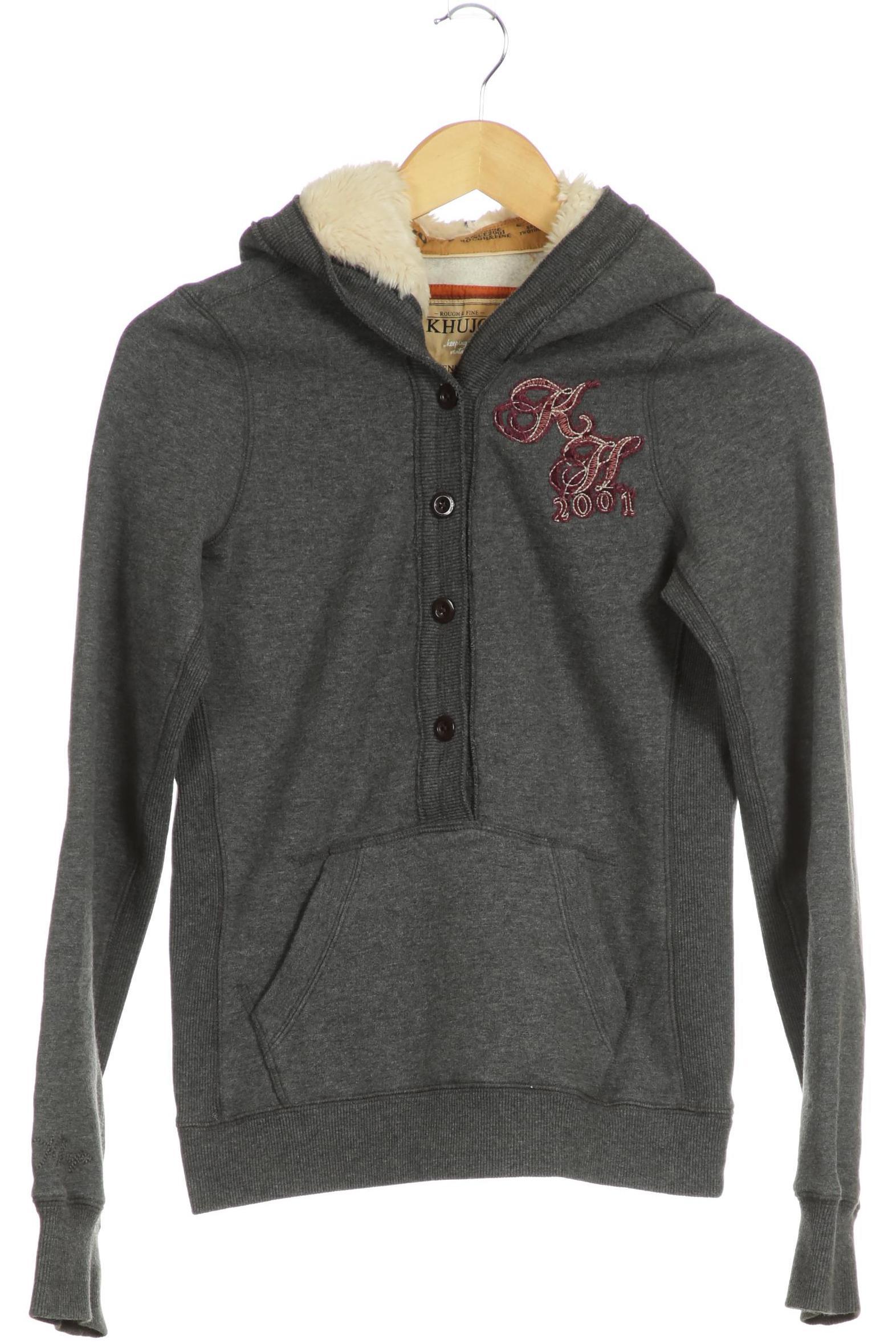 

Khujo Damen Kapuzenpullover, grau, Gr.